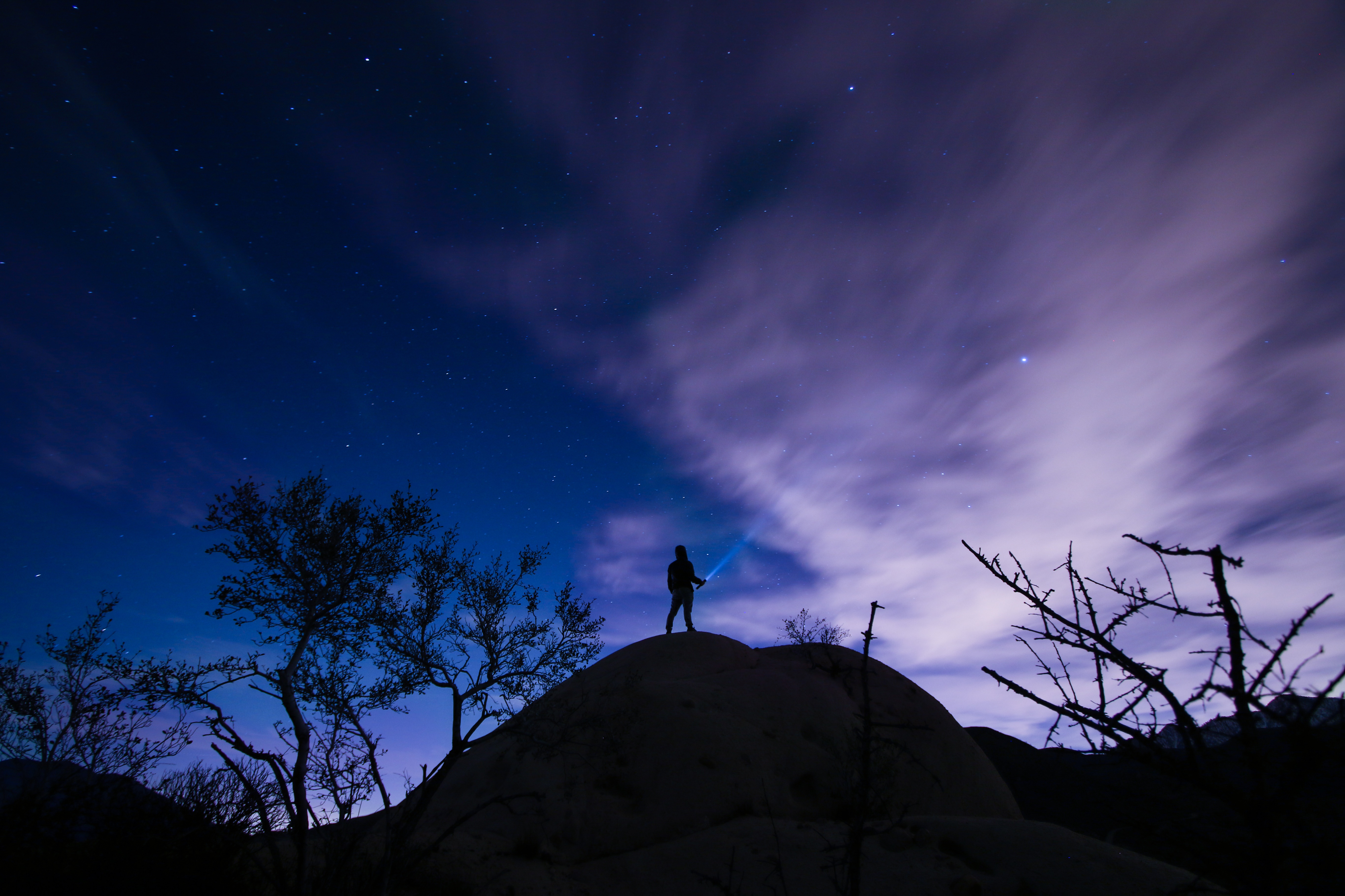 5472x3648 starry sky, hill, night Wallpaper, HD Nature 4K Wallpaper, Image and Background