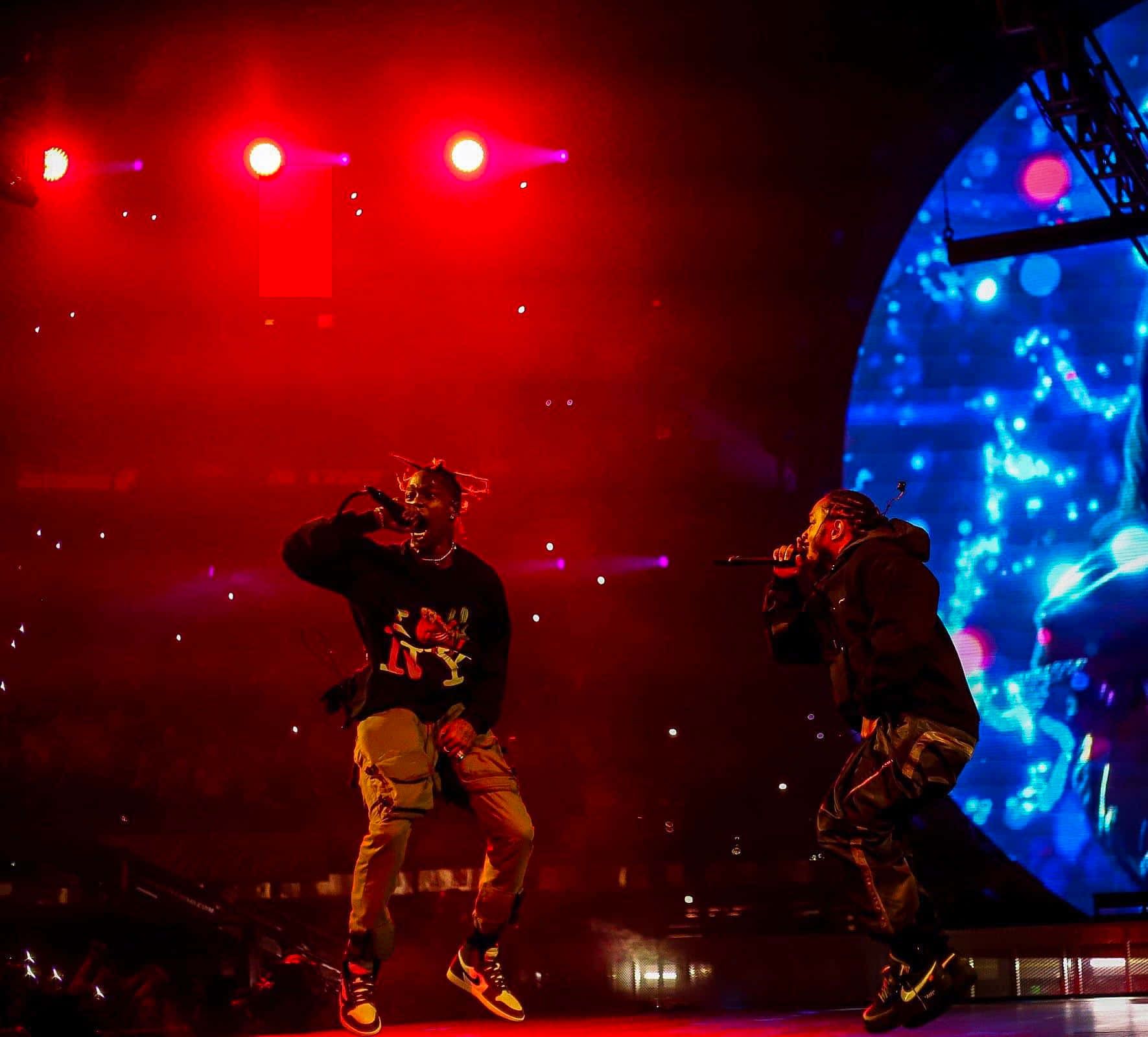 1771x1600 Download Travis Scott Concert Kendrick Lamar Wallpaper