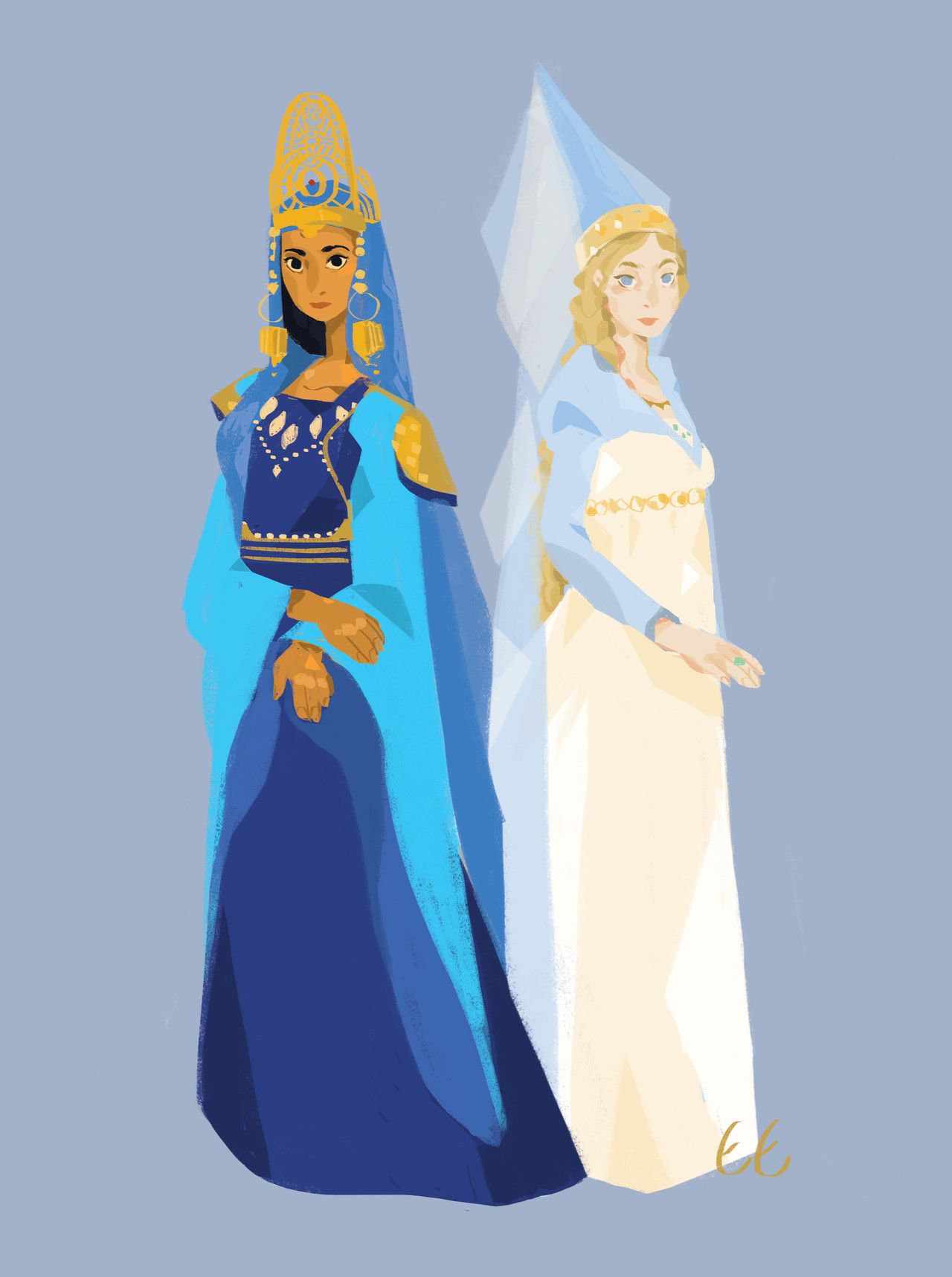 1280x1718 For those who remember Azur & Asmar, wasn't the design of these fairies splendid ?!