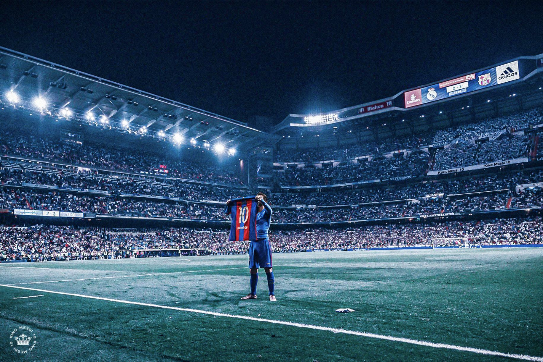1832x1224 Messi Bernabeu Wallpaper