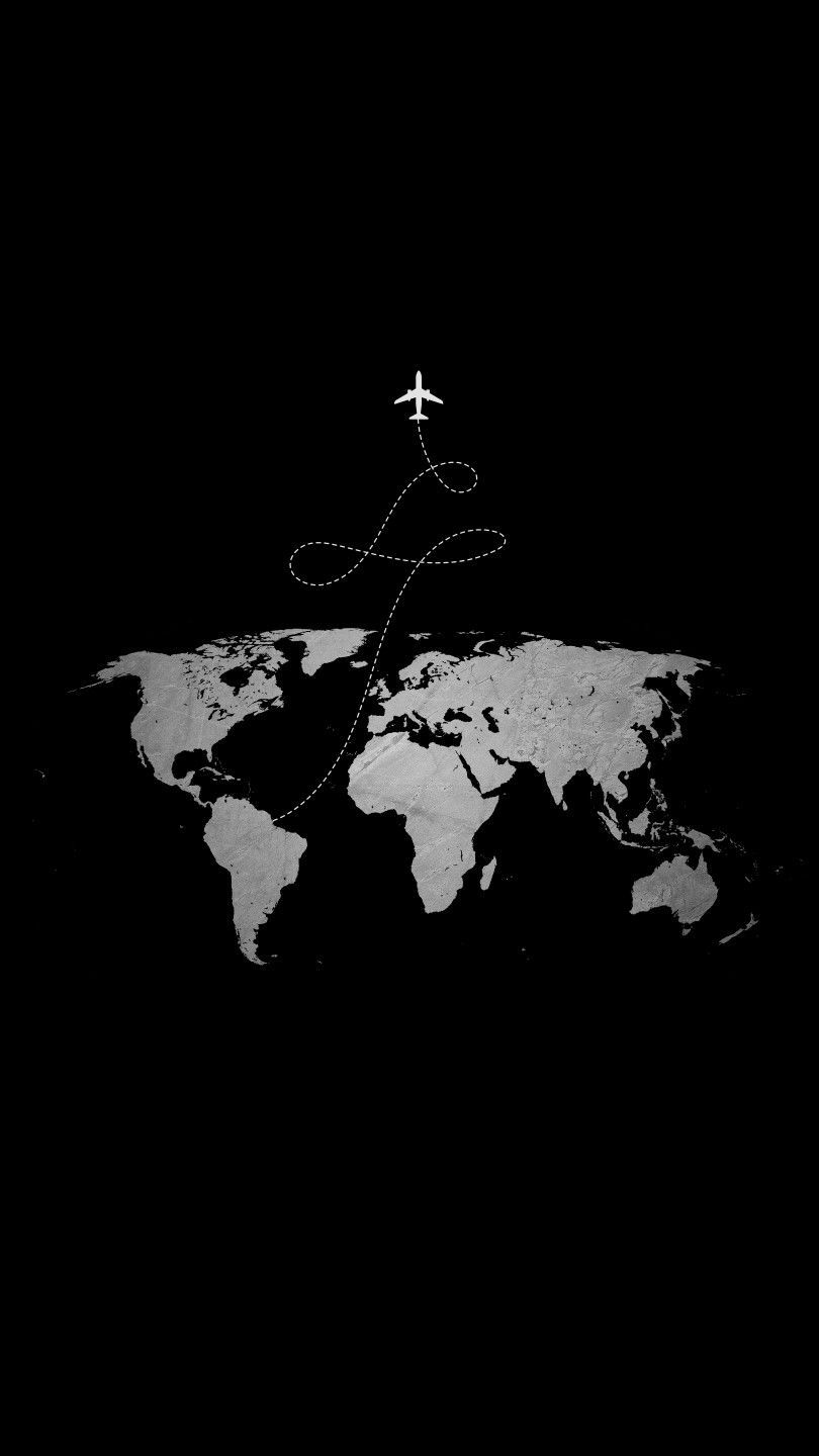 810x1440 Travel Black Wallpaper HD 4k
