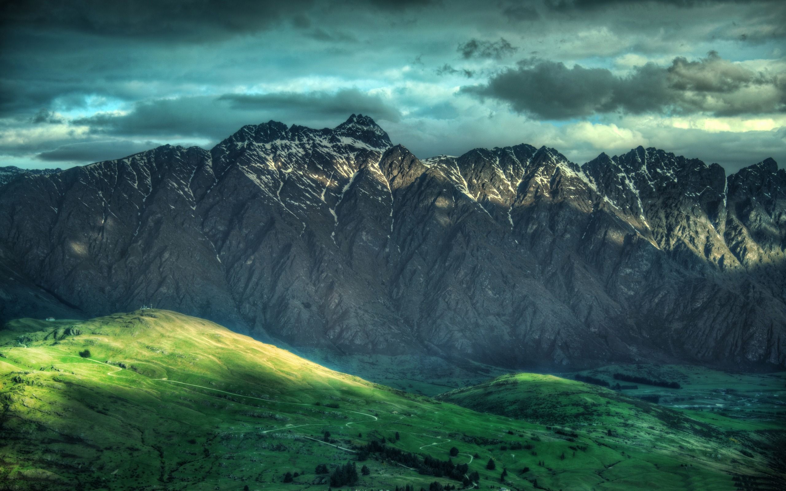2560x1600 Pacific Dark Green New Zealand Travel Scenery HD Wallpaper
