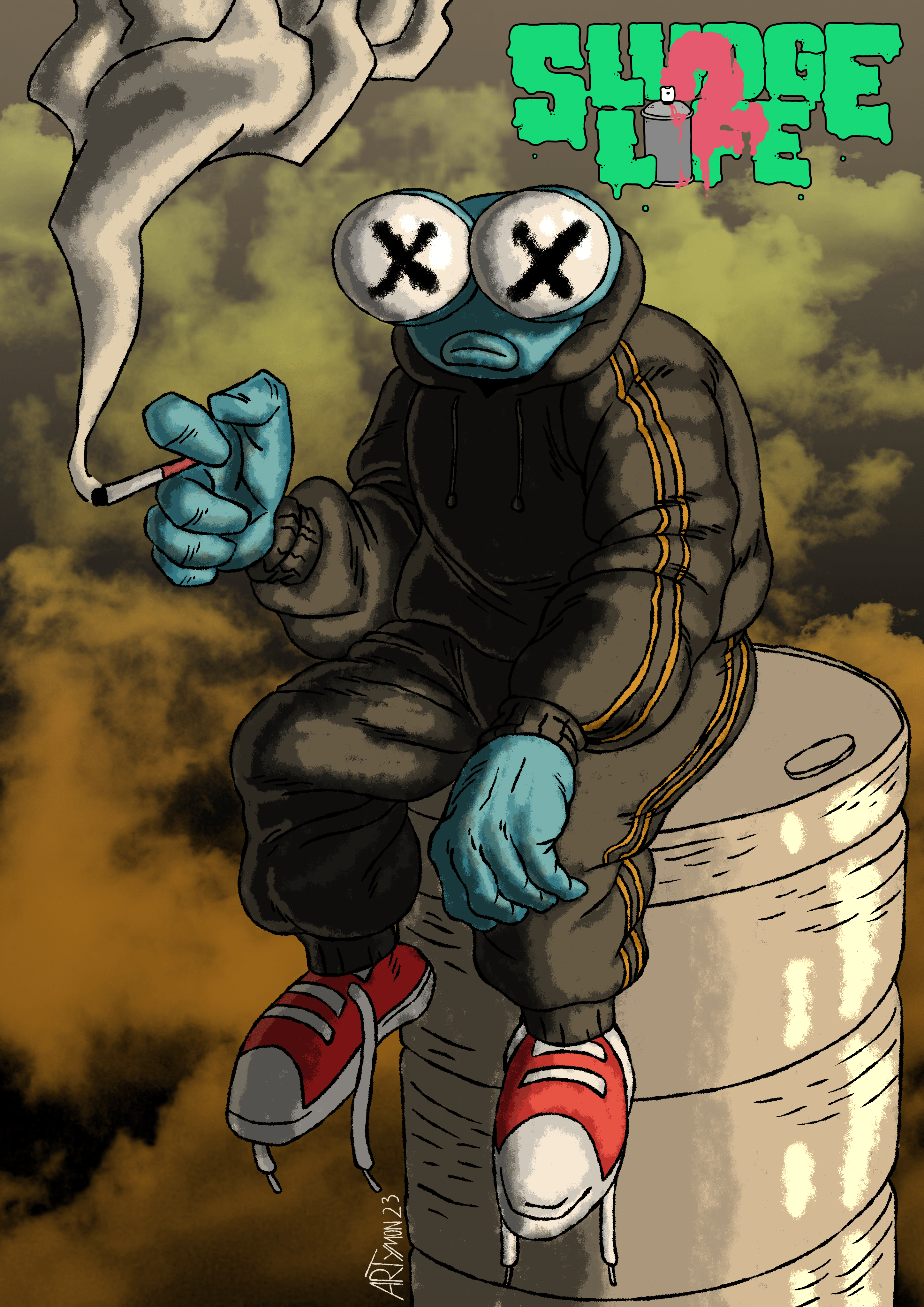2894x4093 Big Mud(Sludge life 2) by ARTymon on Newgrounds
