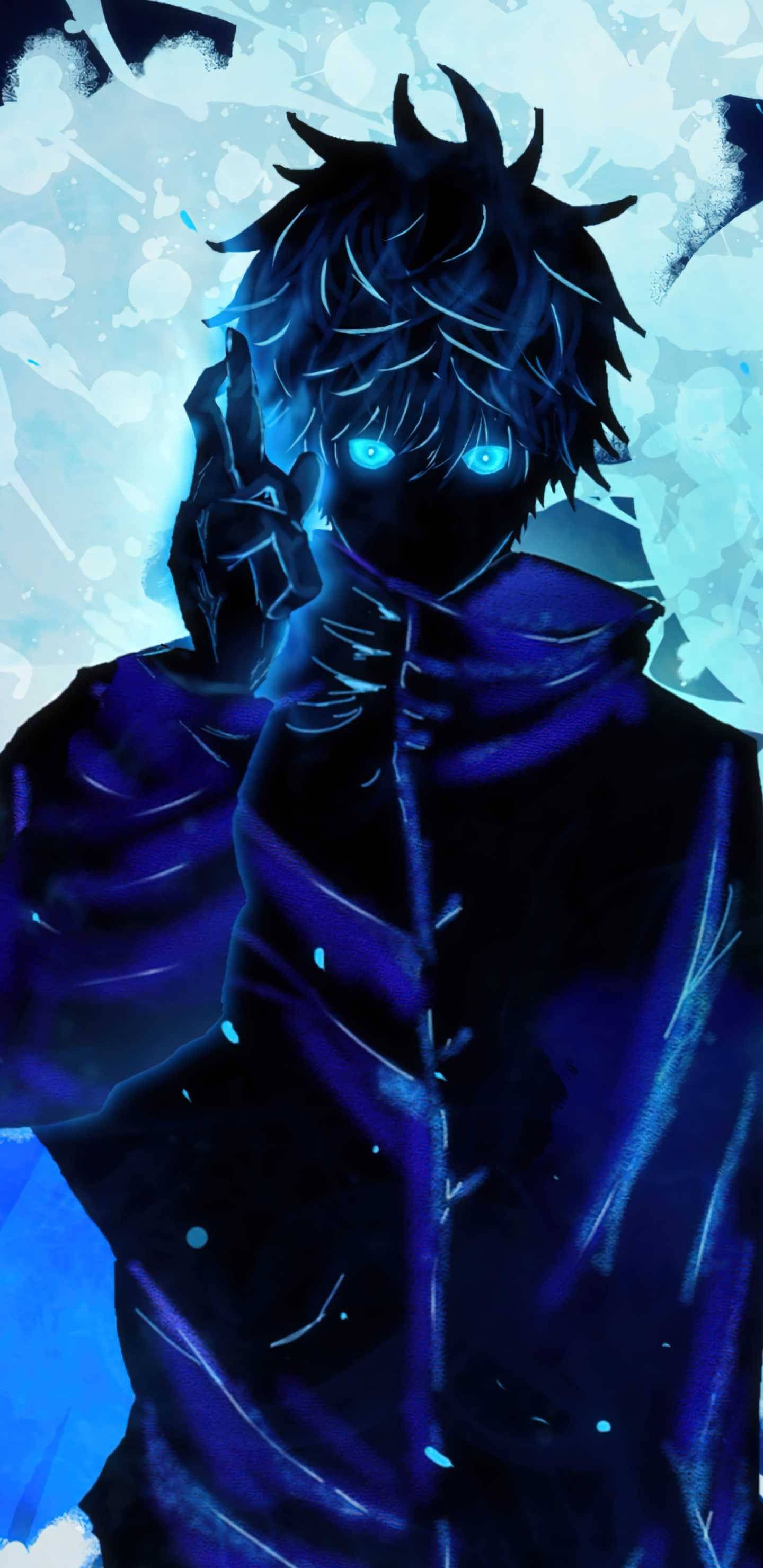 1440x2960 Download Gojo Sataru With Gleaming Eyes Wallpaper