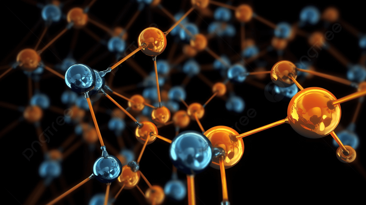 1200x673 Atomic Level Molecular Structure In 3D Rendering Ideal For Medical Background Banners And Flyers, Water Molecule, Molecular Biology, Chemical Formula Background Image And Wallpaper for Free Download