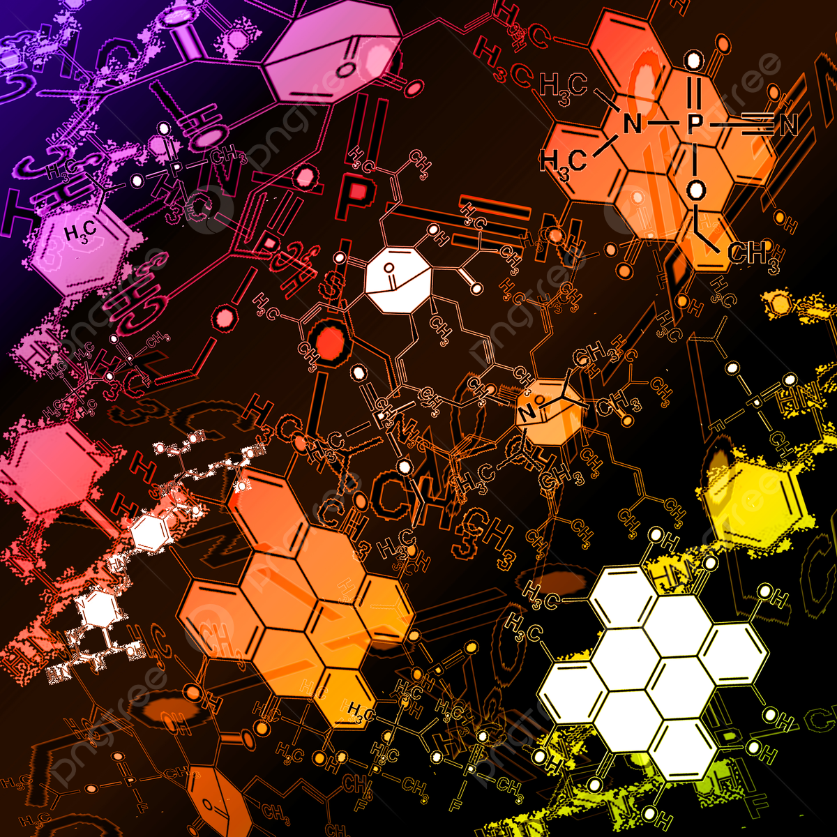1200x1200 Abstract Chemical Technology Background Wallpaper Featuring School Chemistry Formulas And Structures Photo, Wallpaper, Structures, Whirl Background Image And Wallpaper for Free Download