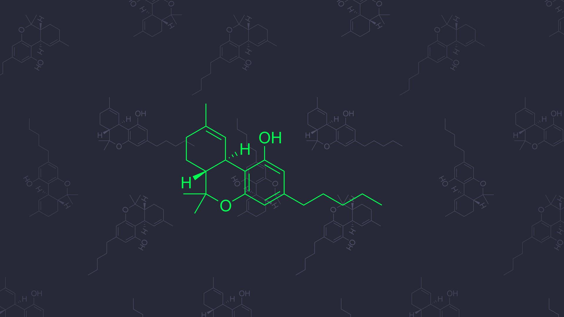 1920x1080 Chemical Structure Wallpaper
