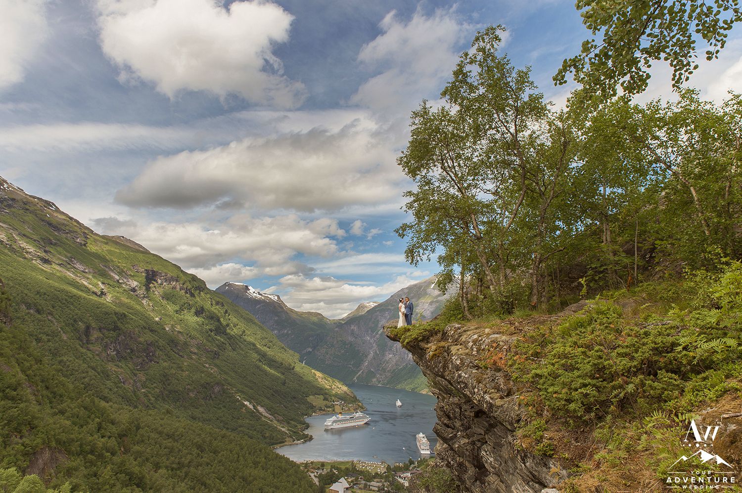 1500x998 Norway Wedding Geirangerfjord. Liz + Mike. Your Adventure Wedding