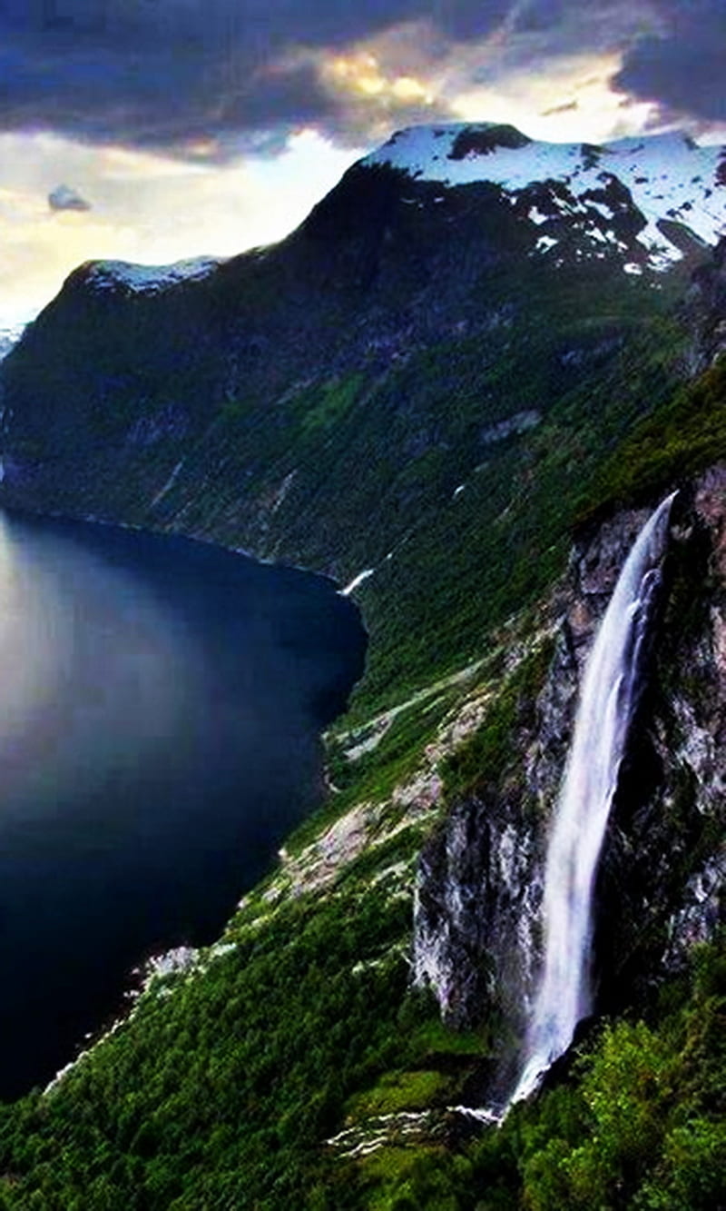 800x1333 Norway, geiranger fjord, mountains, sea, HD phone wallpaper