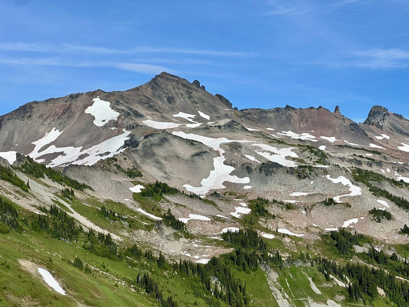 1400x1050 Snowgrass Flat, Cispus Pass, Snowgrass Basin Ridge Loop, Goat Ridge, Old Snowy Mountain Pass, Goat Lake