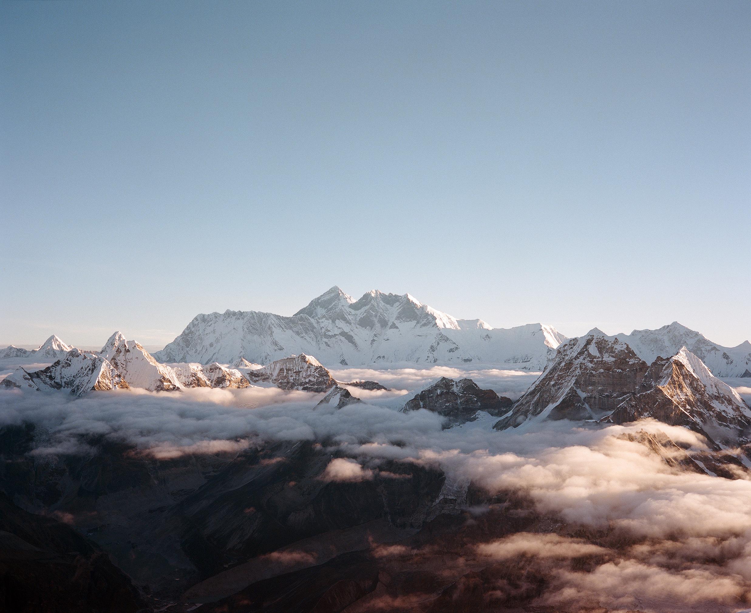 2474x2019 Mera Peak (476m) Taken On A 40 Year Old Medium Format Film Camera