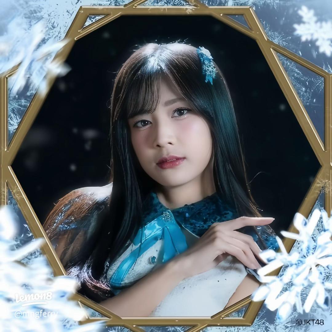 1080x1080 Foto Gita JKT48 Kece Banget di Konsep First Snow