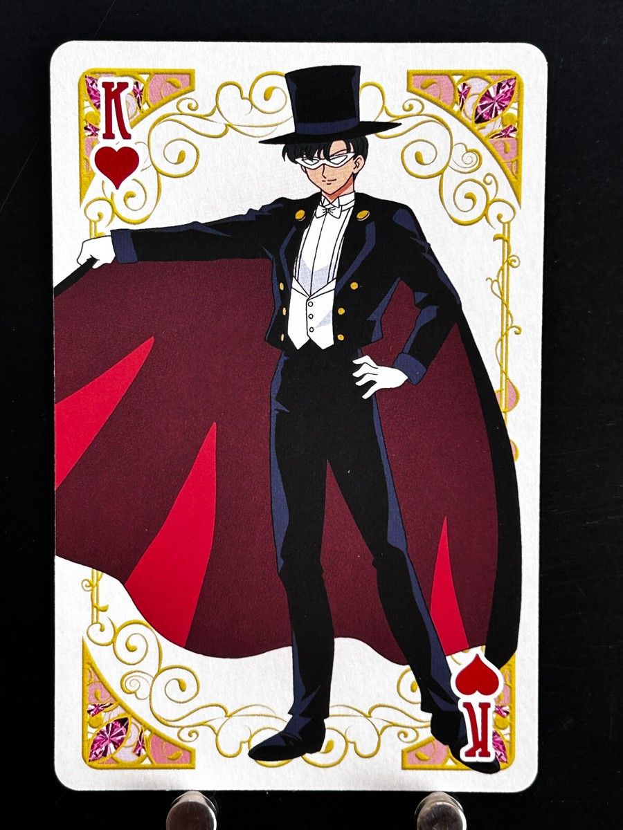 900x1200 Mamoru Chiba Tuxedo Mask Sailor Moon Card Playing Card Japanese Collection HK