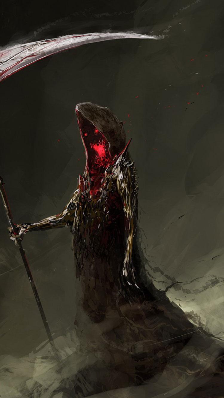 750x1334 Blood Halloween Wallpaper