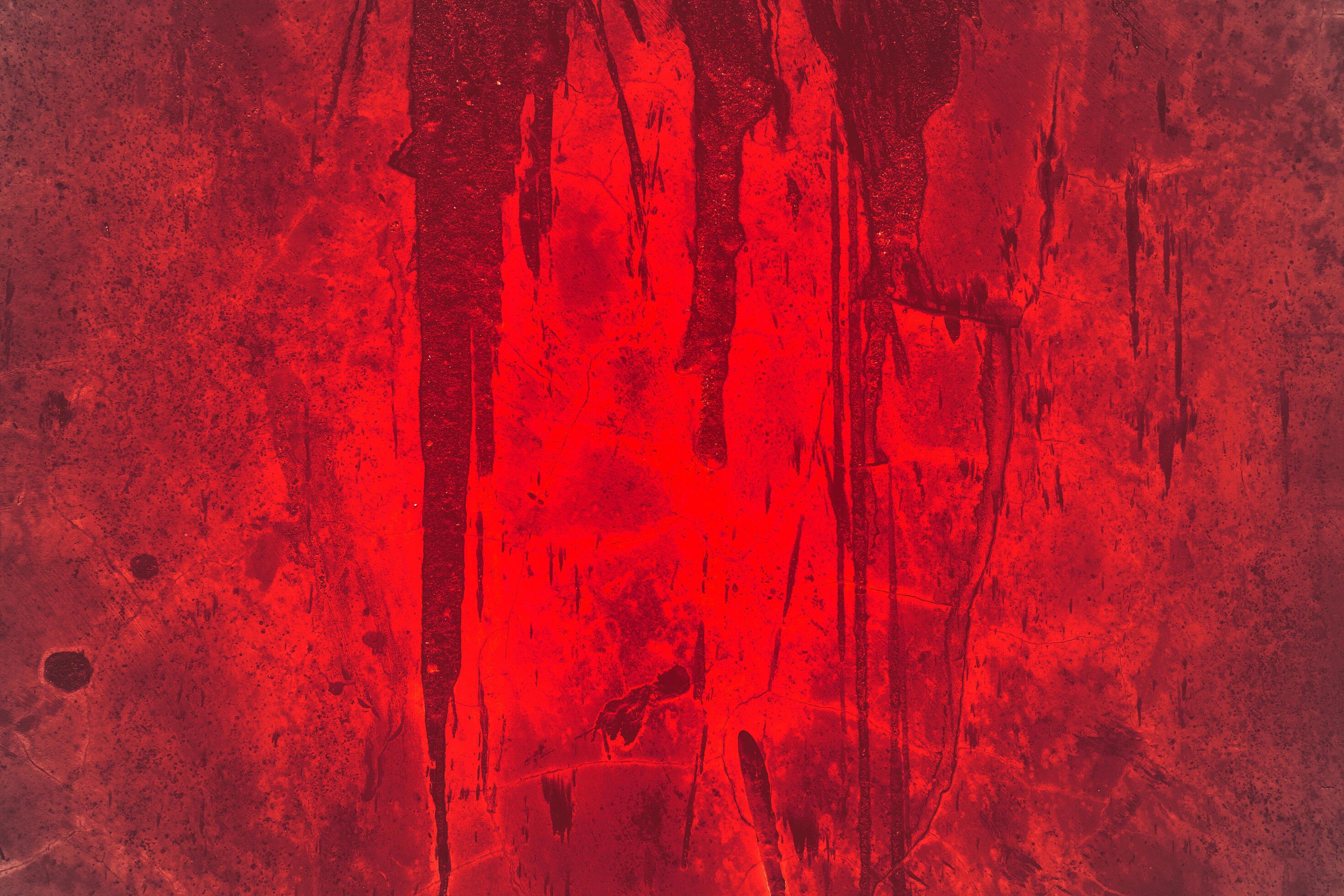 2940x1960 Red Background. Scary bloody wall. white wall with blood splatter for halloween background