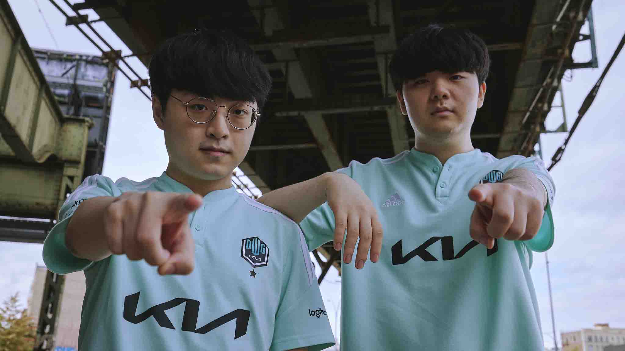2048x1152 Dplus Dwg Kia Jersey Damwon Shirt Top LCK Contender DWG KIA Rebrands For The 2023 Season ONE Esports
