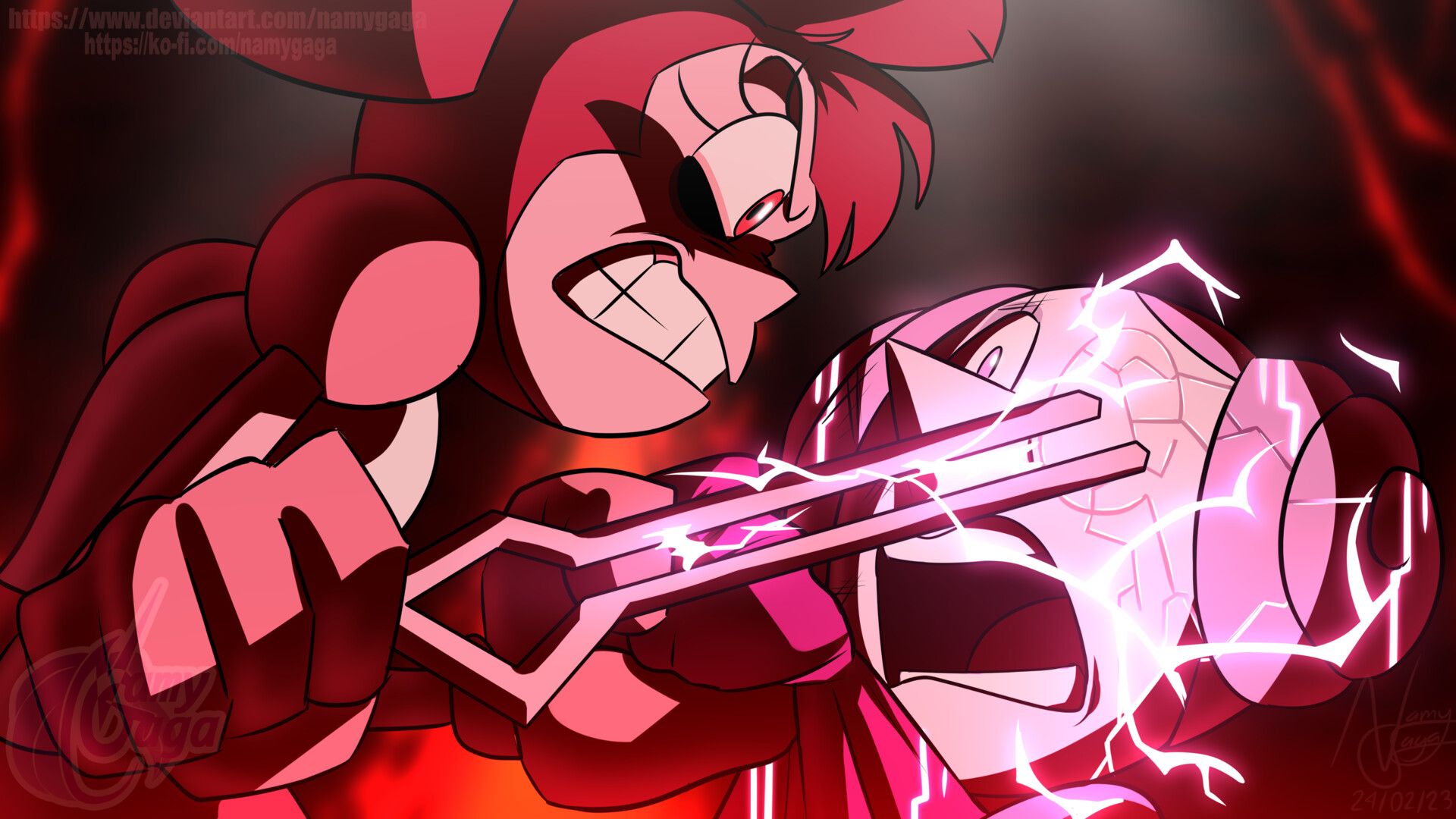 1920x1080 Steven Universe AU_Spinel's Gang Cap 10 and 11