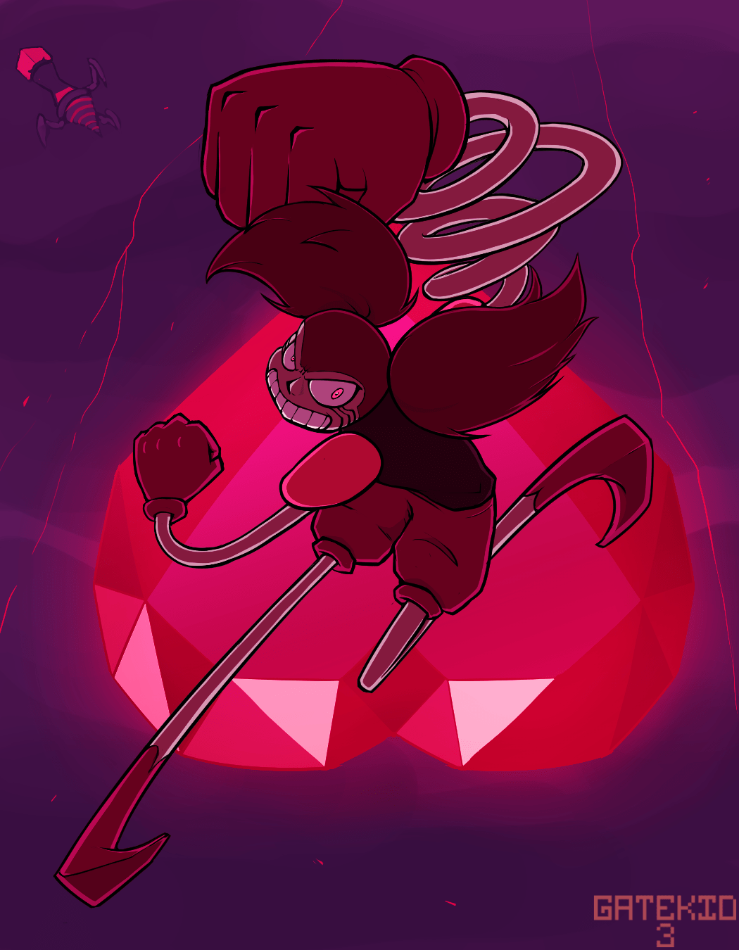 1050x1350 Steven Universe Movie [Spinel] by gatekid3 on Newgrounds