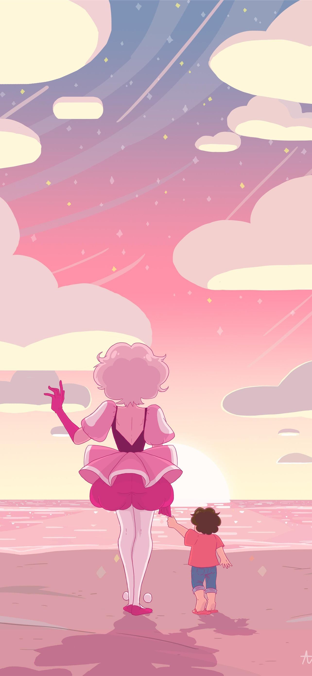 1284x2778 Best Steven universe iPhone HD Wallpaper