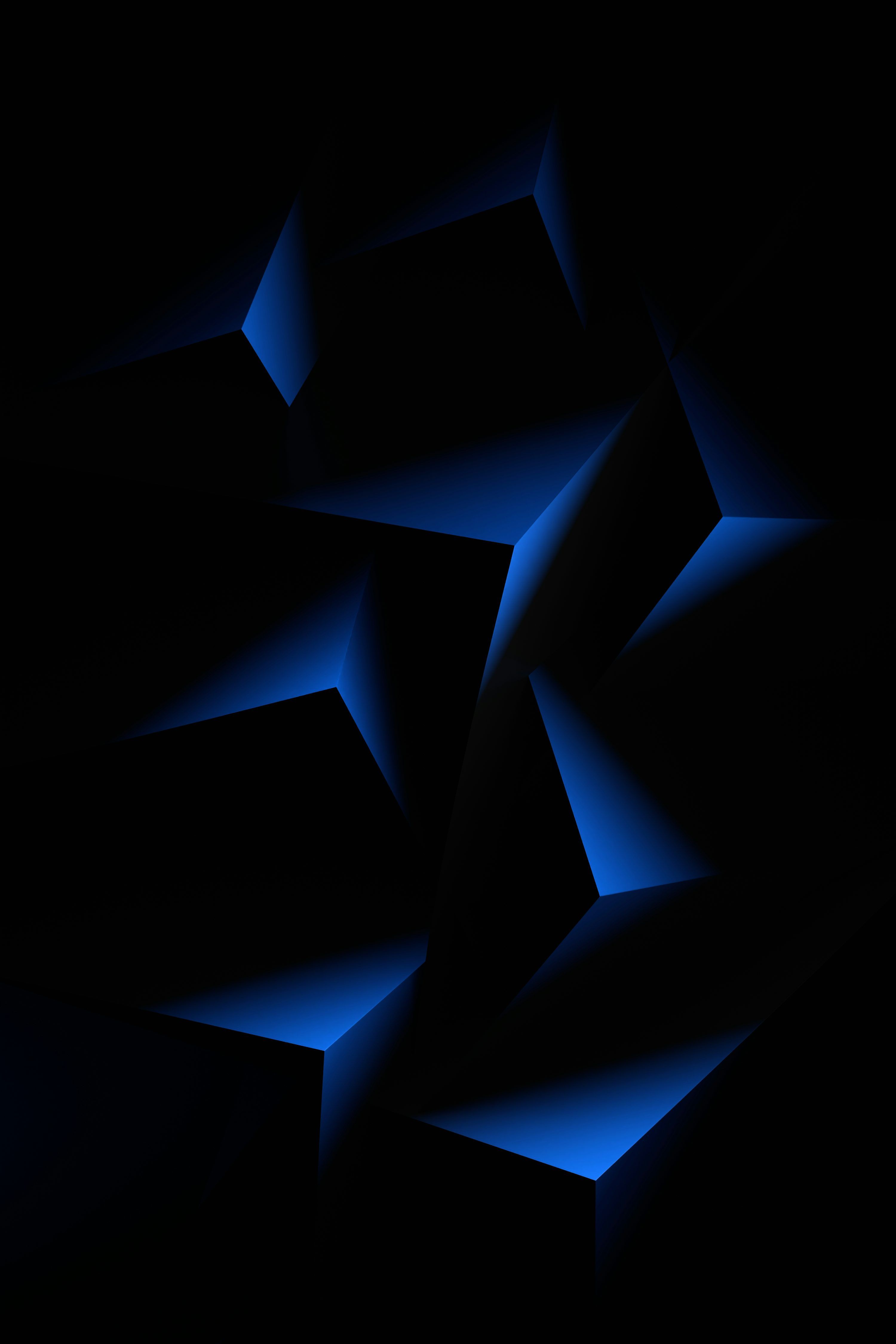 3000x4500 Black And Blue Background Picture