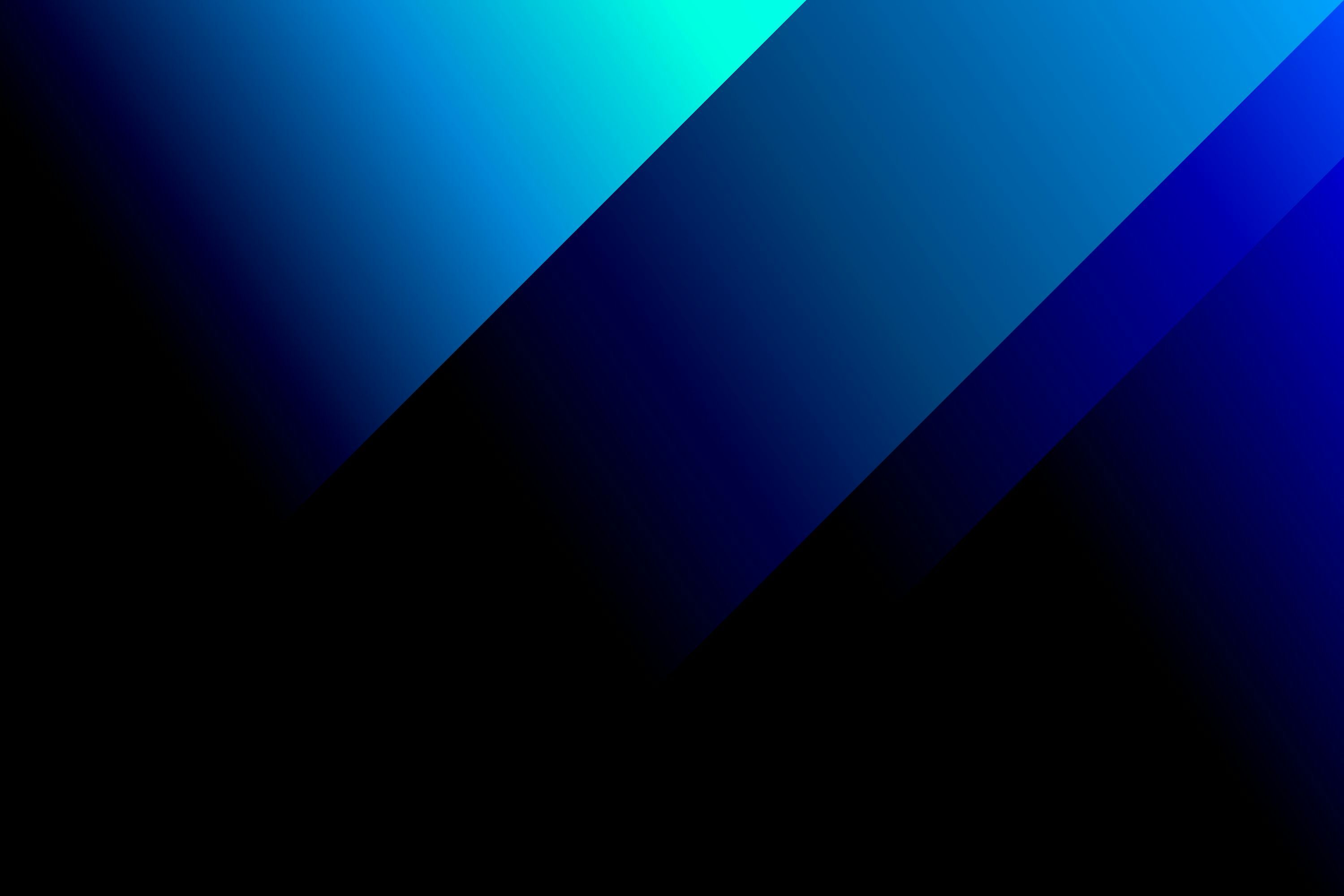 3000x2000 Blue and black digital wallpaper