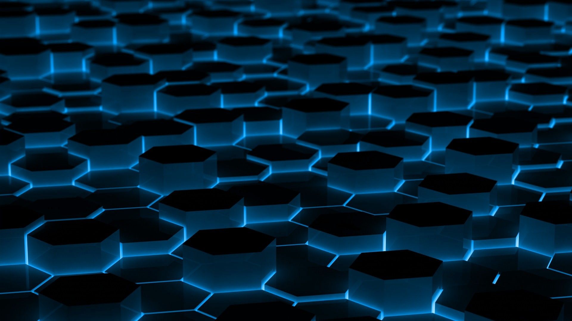 1920x1080 Blue and Black Background Wallpaper