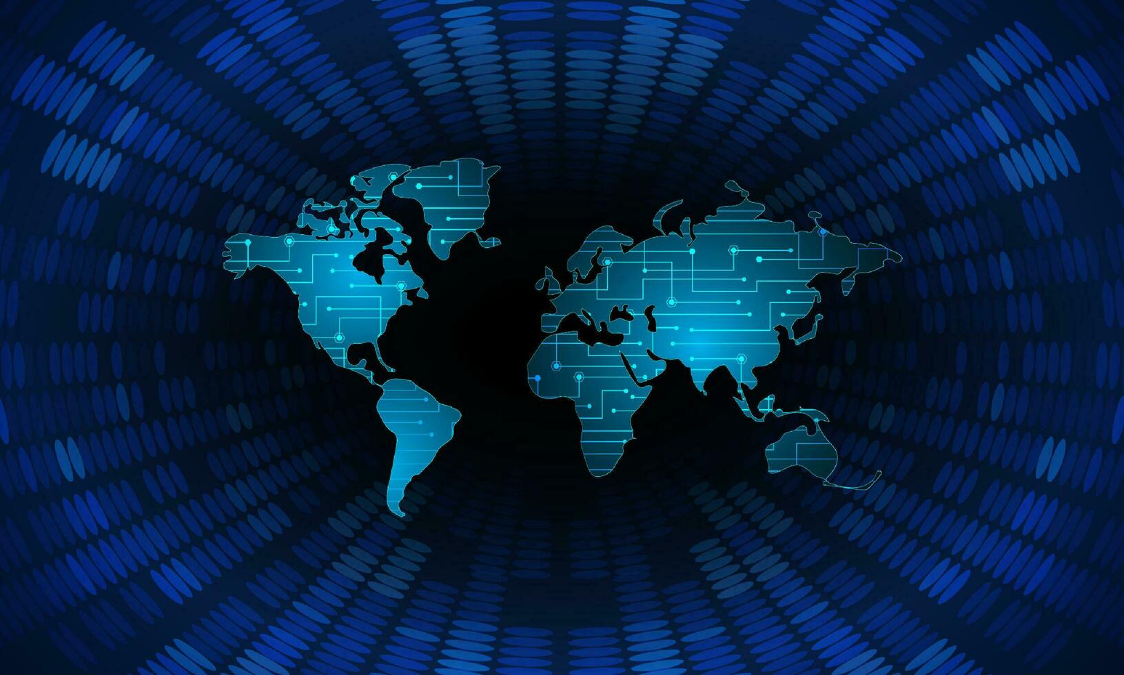 1631x980 Modern Cybersecurity Technology Background with world map
