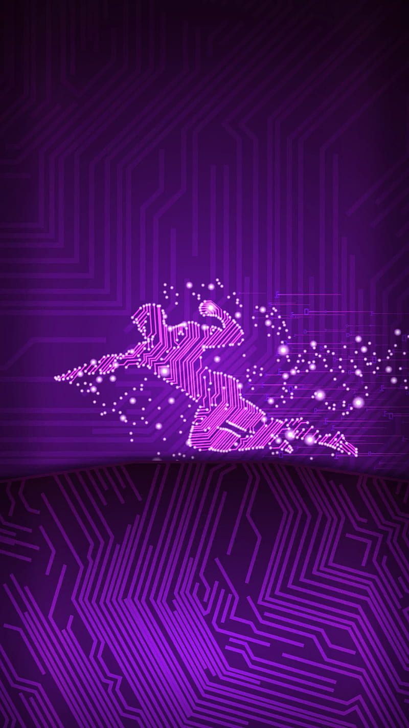 800x1422 HD cyber map wallpaper