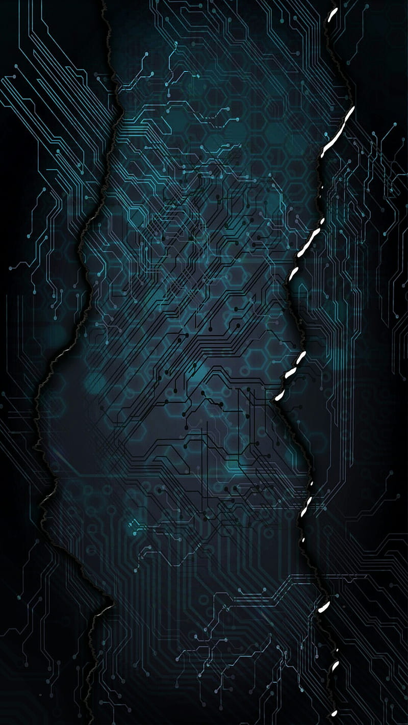 800x1422 3840x1080px, 4K free download. Cyber Storm, black, blue, cool, futuristic new, tech, HD phone wallpaper