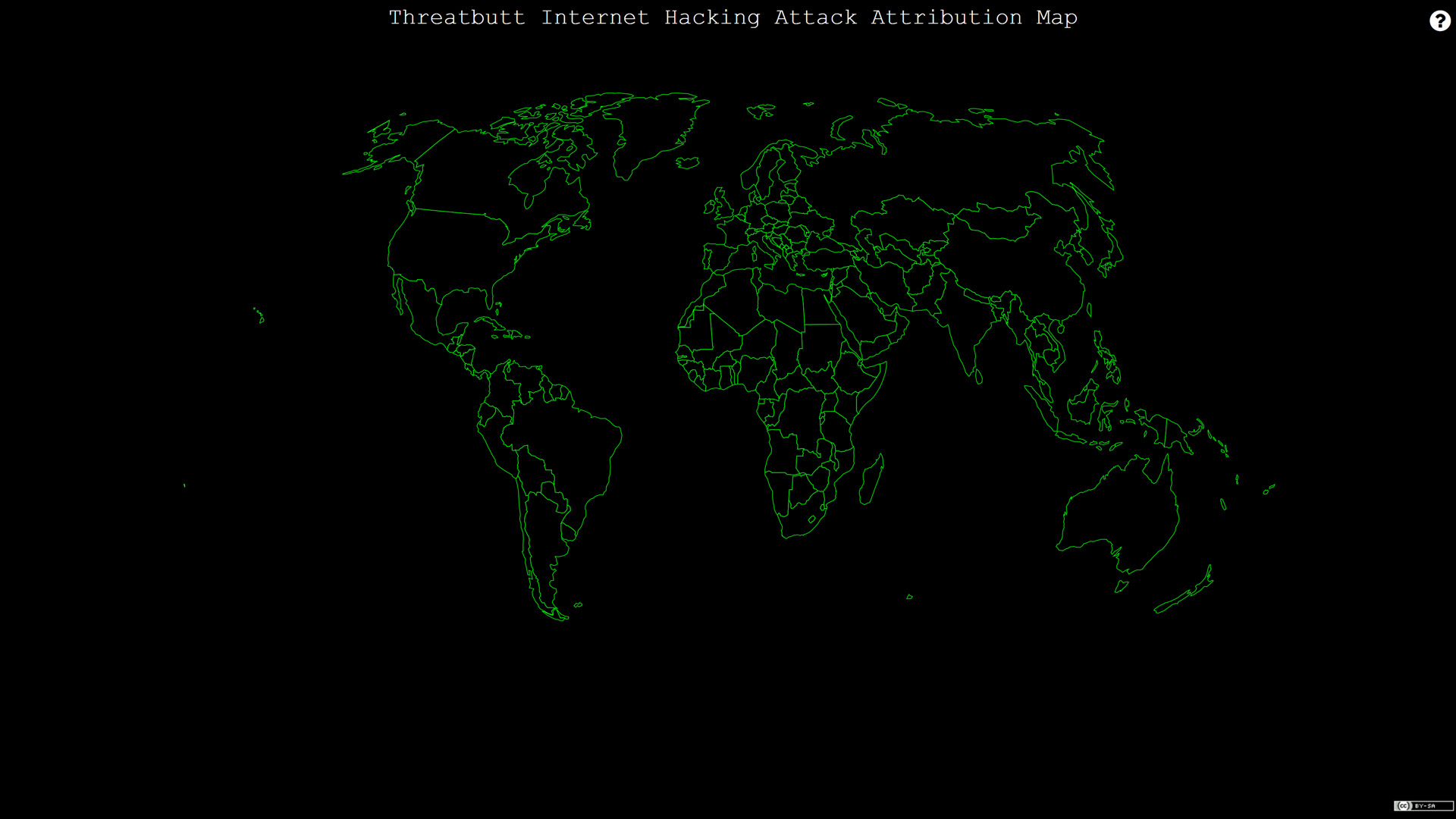 1920x1080 Live Cyber Attack Maps For Visualizing Digital Threat Incidents