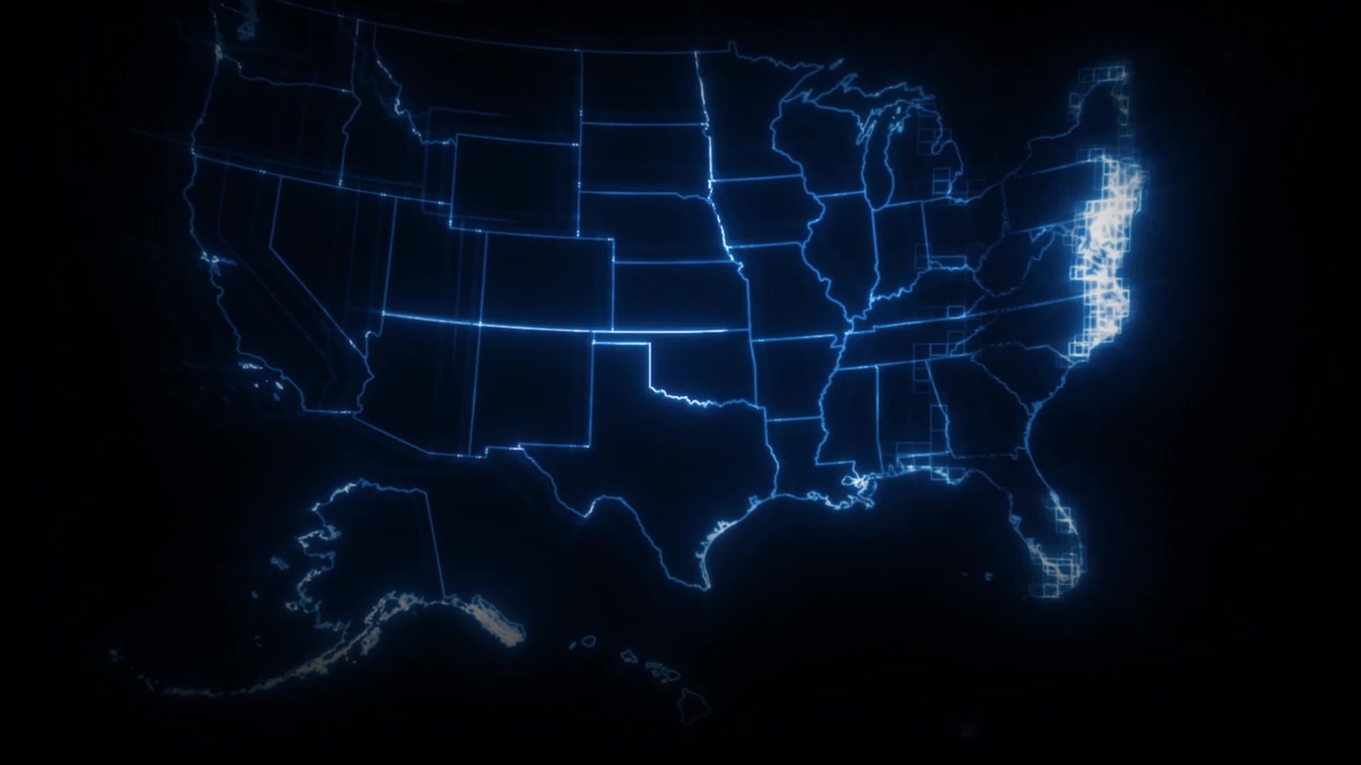 1920x1080 USA American Map Cyber texture By States Animation HD Video Clips & Stock Video Footage at Videezy!