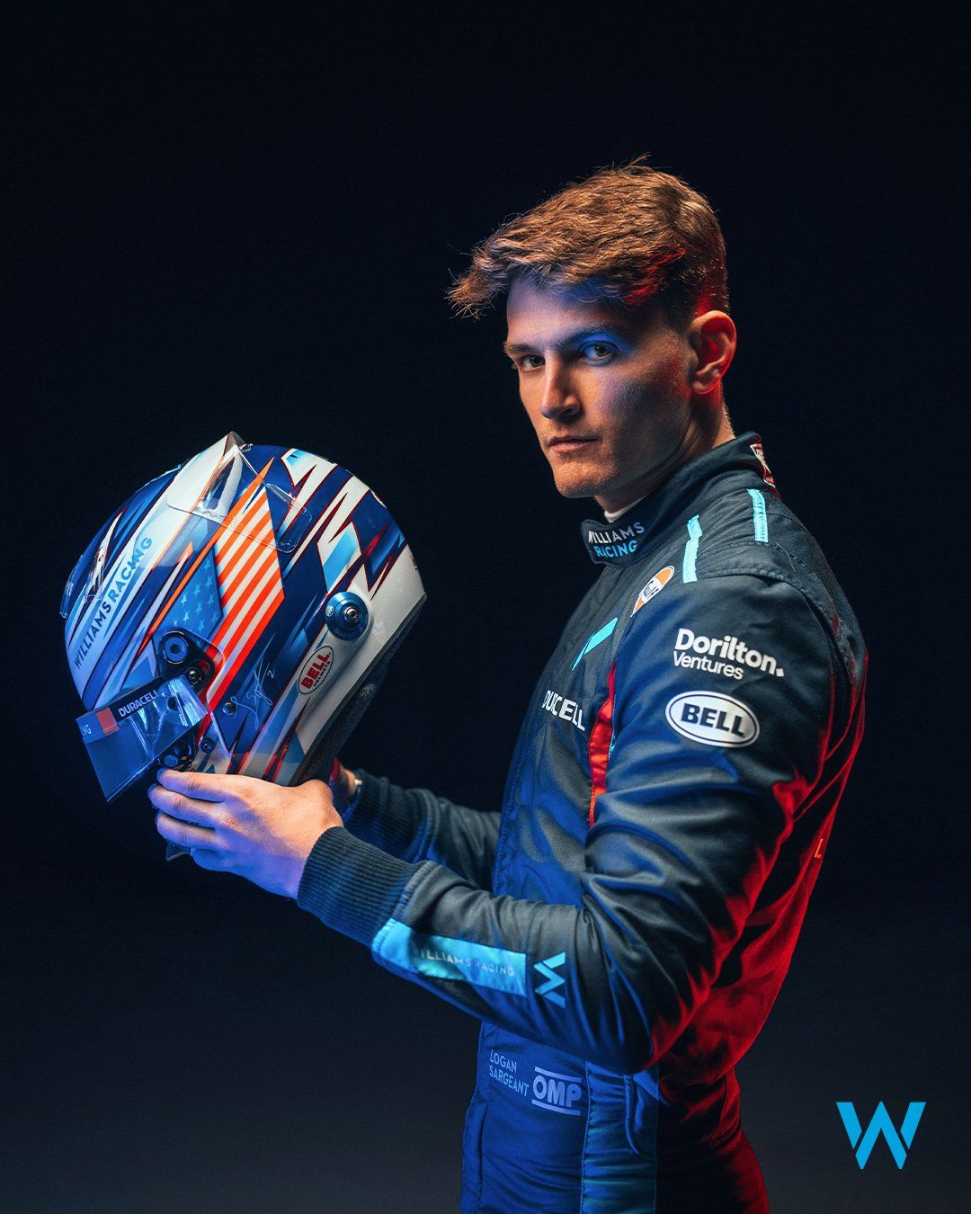 1080x1350 Logan Sargeant. Williams helmet gallery [ 1080 x 1350 ]