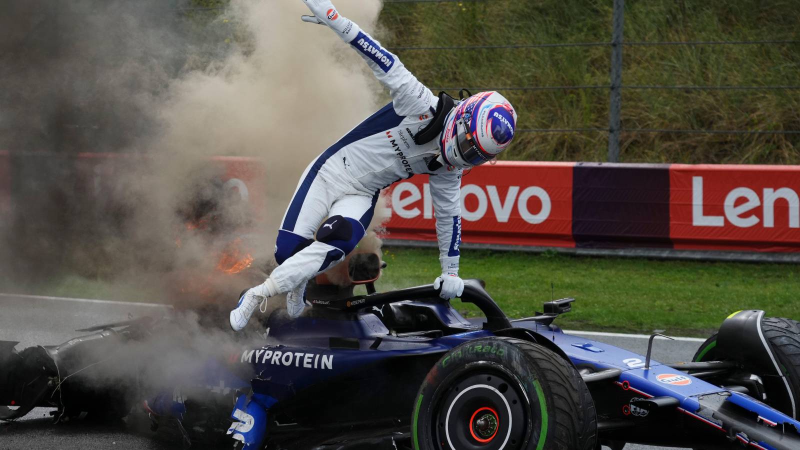 1600x900 The main catalyst in Logan Sargeant sack.and it wasn't his Dutch GP crash