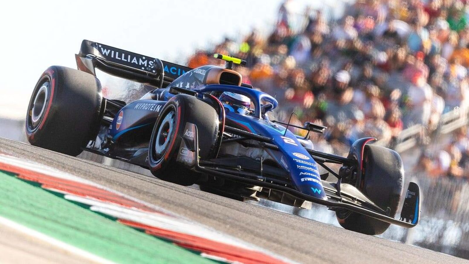 1600x900 F1&;s Williams Racing Re Signs Logan Sargeant For 2024