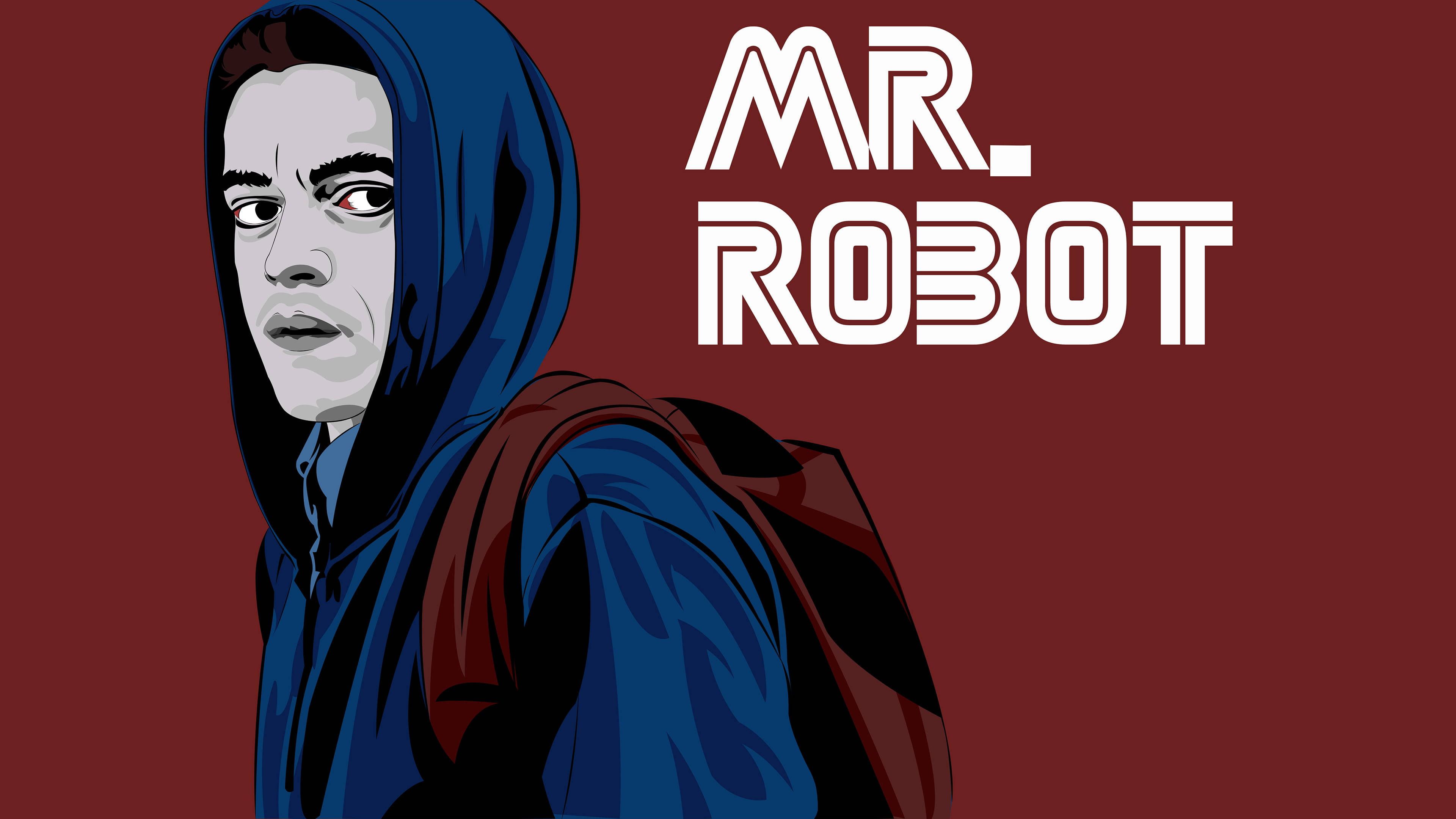 3840x2160 Download Mr. Robot Poster Wallpaper