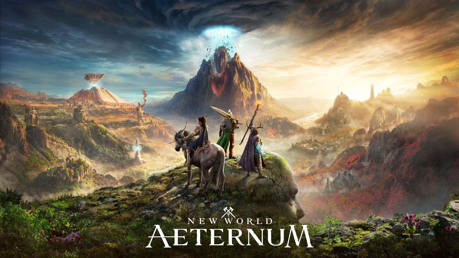 1920x1080 New World: Aeternum' Brings the Amazon Games Action RPG to New Heights. Amazon Game Studios