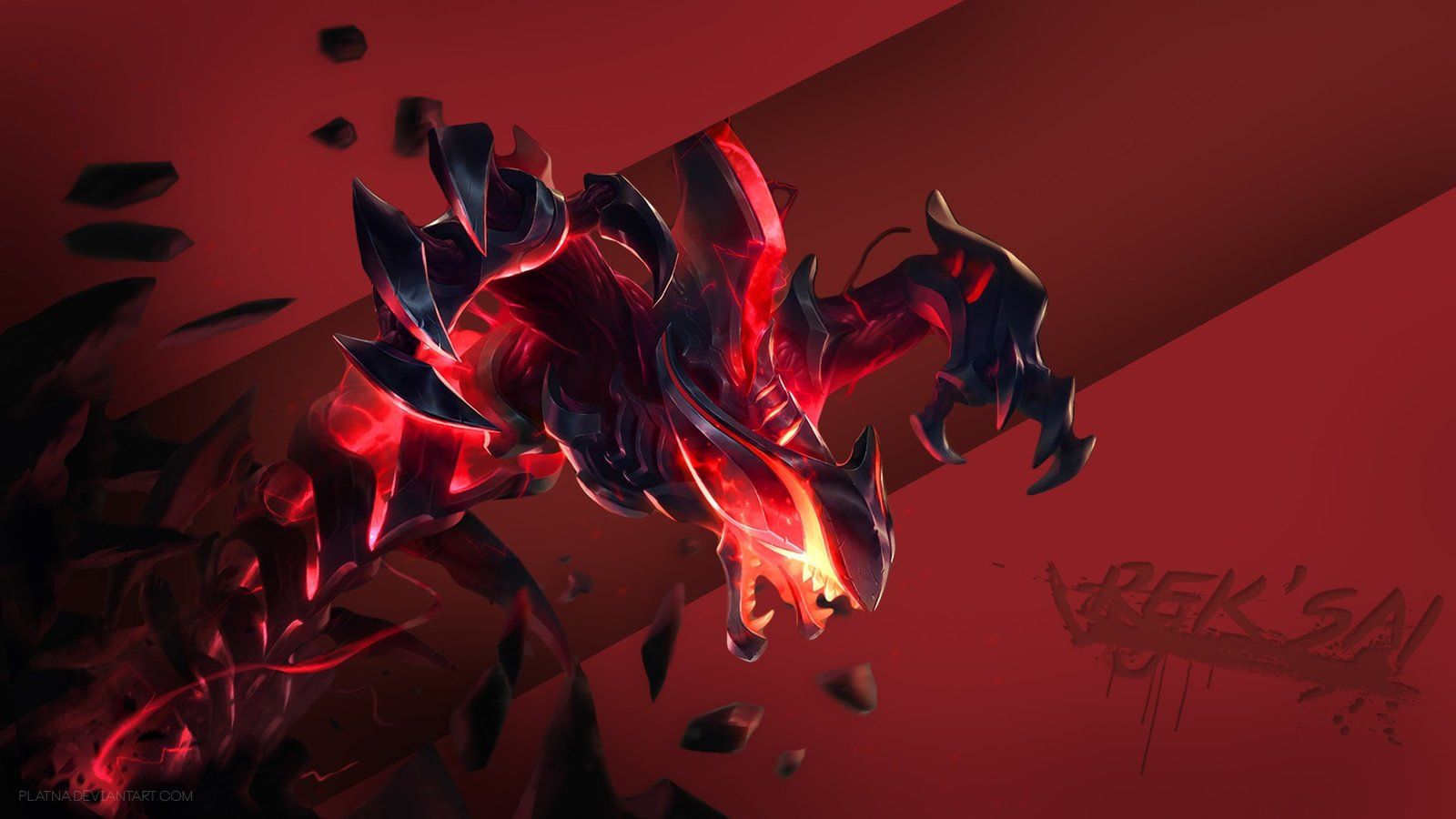 1600x900 Eternum Rek'Sai. Wallpaper & Fan Arts. League Of Legends