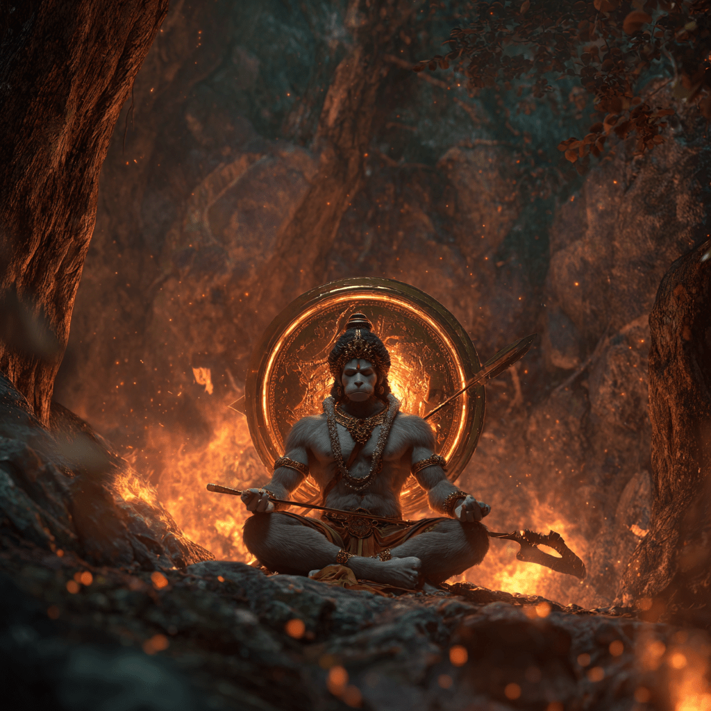 1024x1024 hanuman jayanti wallpaper Free Download