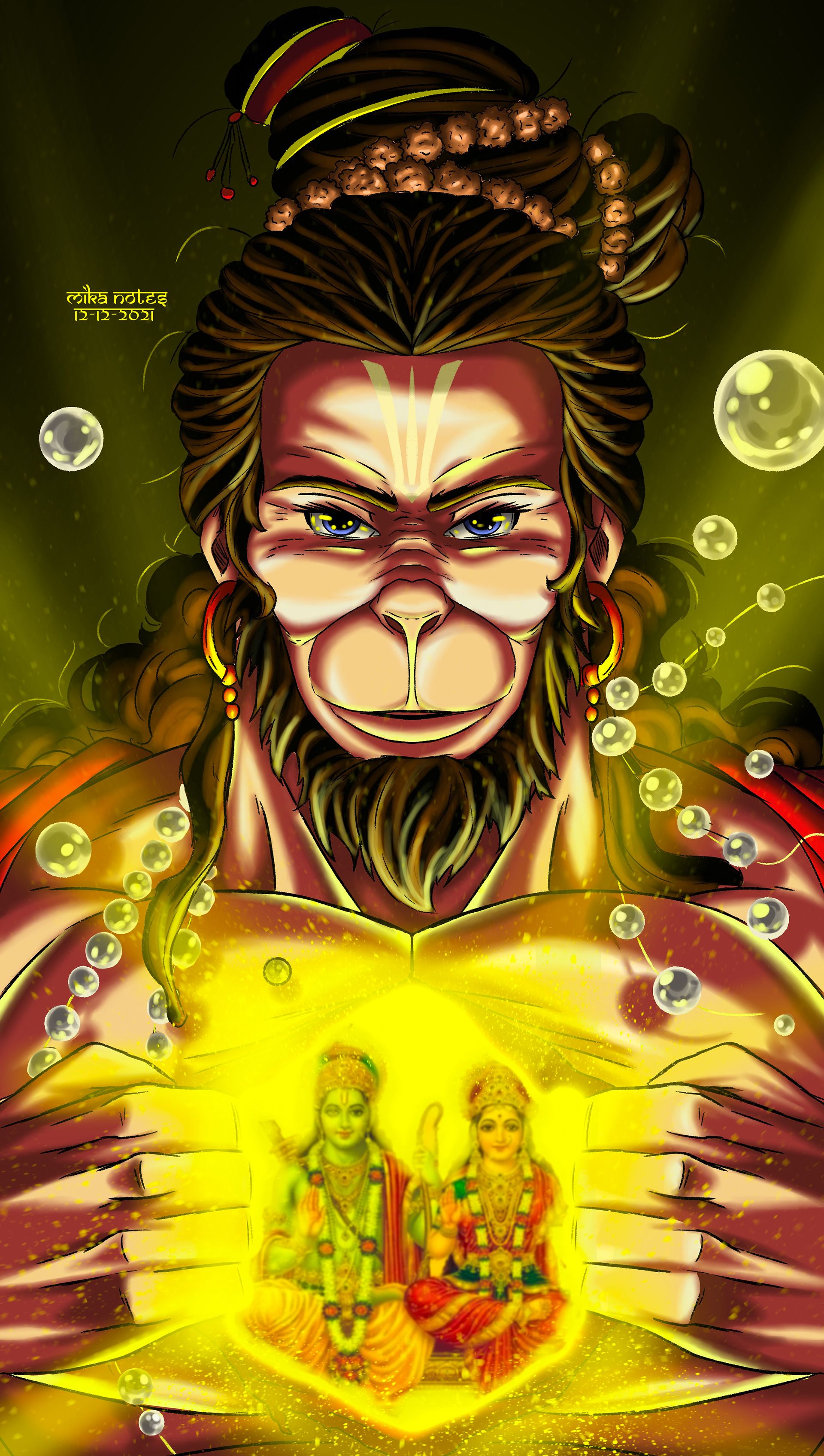 1920x3390 Bajrangbali hanuman (1). Image - Behance