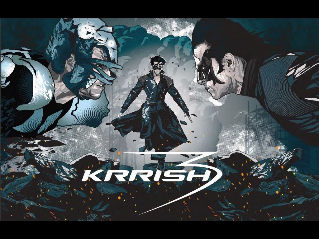 1024x768 Krrish 3 HQ Movie Wallpaper. Krrish 3 HD Movie Wallpaper