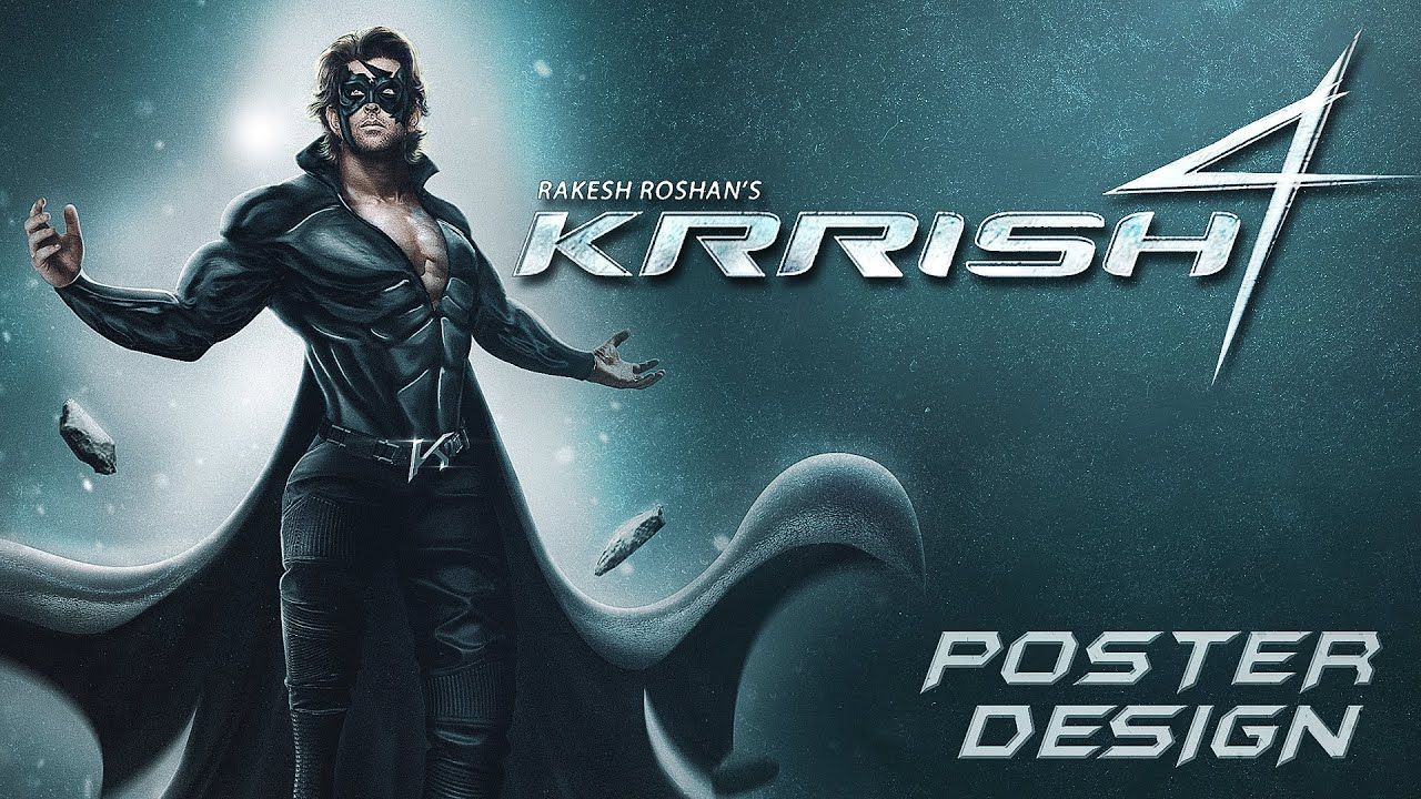 1280x720 Krrish 4.. Movie Poster Design #krrish4