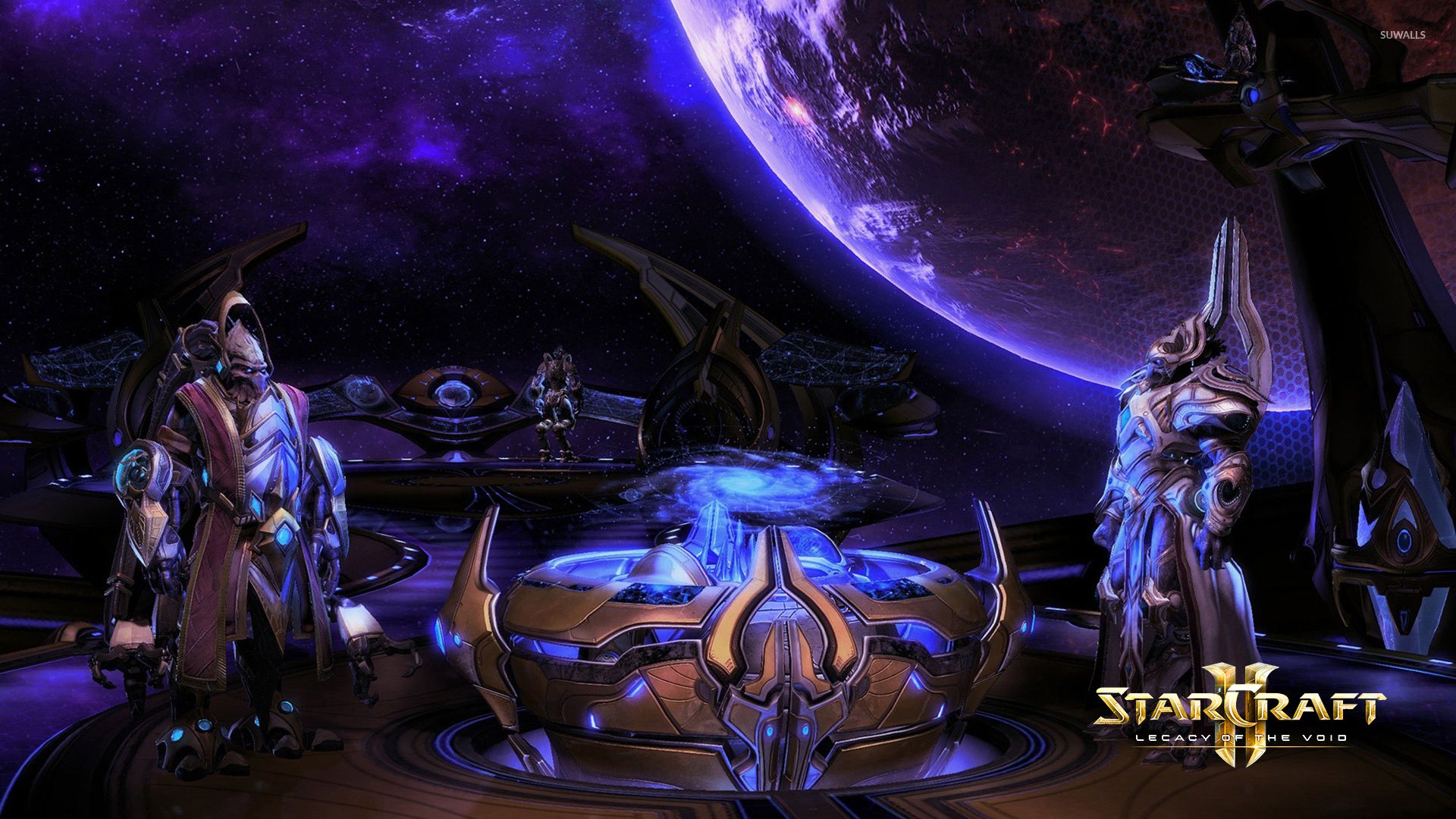 1920x1080 Artanis and Karax in StarCraft II: Legacy of the Void wallpaper wallpaper