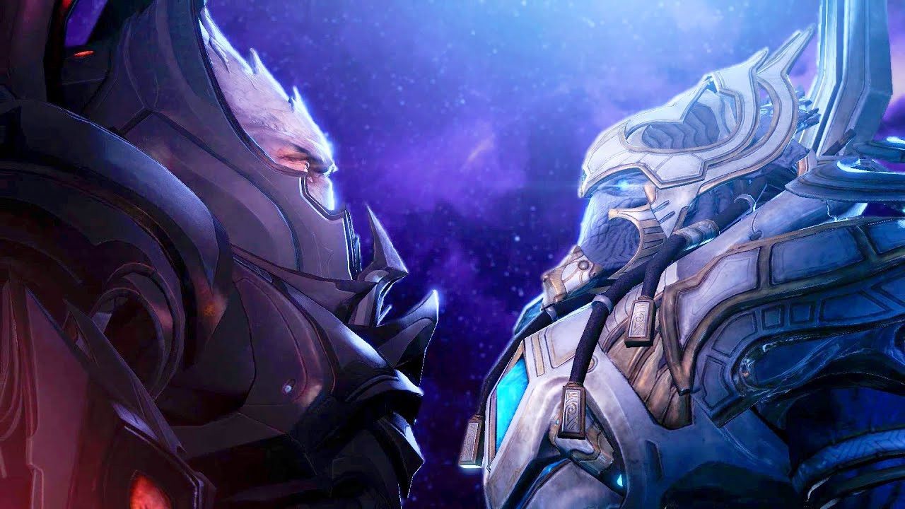 1280x720 SC2 Artanis And Alarak Mod For Sven Co Op
