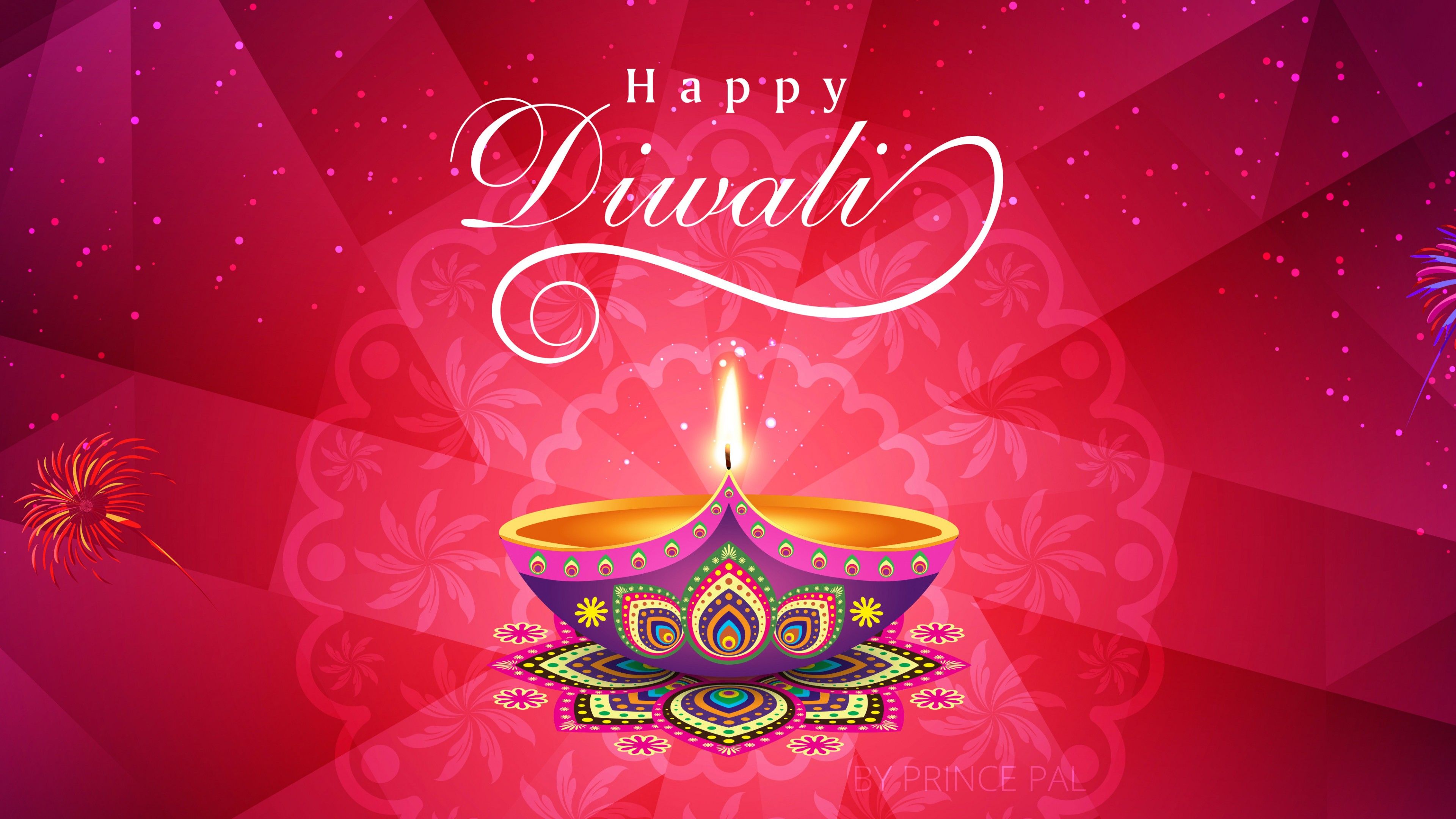 3840x2160 Diwali Festival of Lights 4K Wallpaper