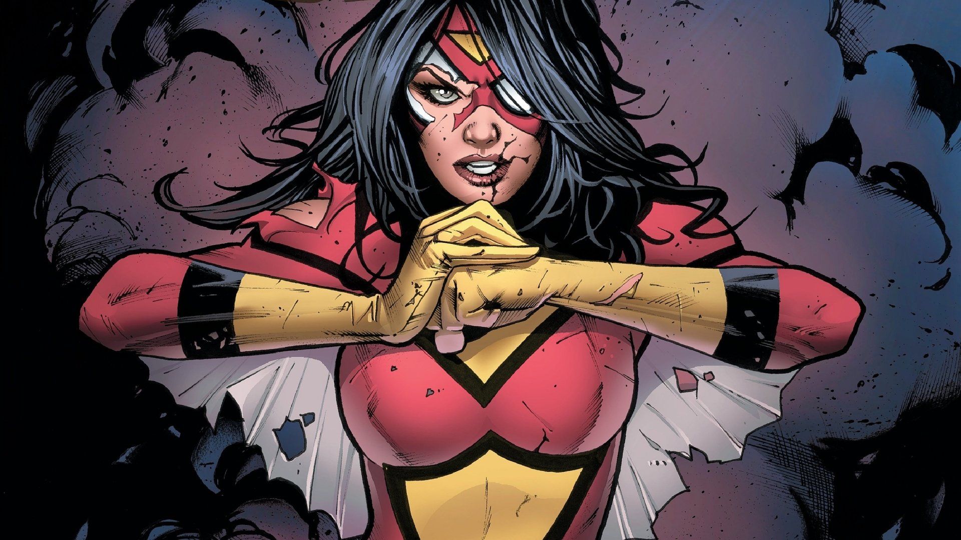 1920x1080 Spider Woman Comic Heroine HD Wallpaper: Bold, Fierce, And Unstoppablex1660