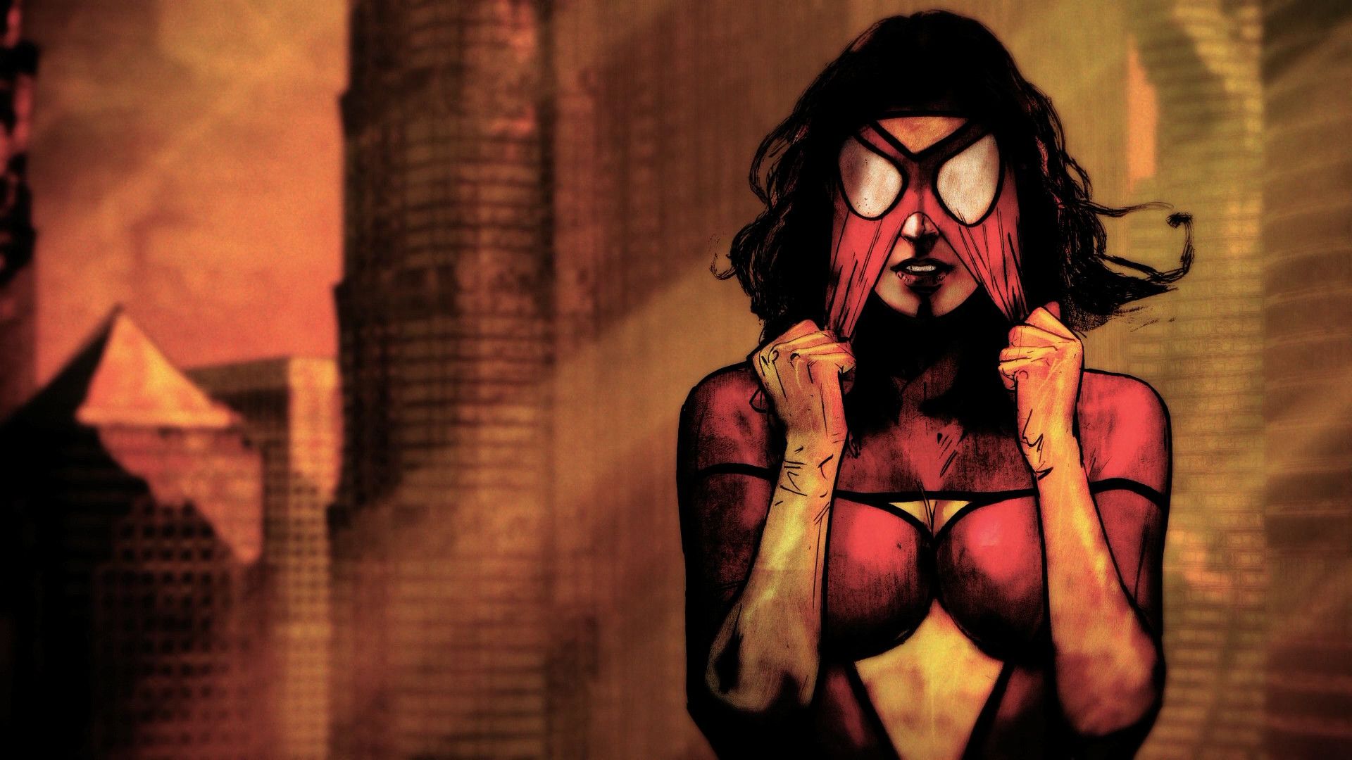 1920x1080 Jessica Drew Wallpaper