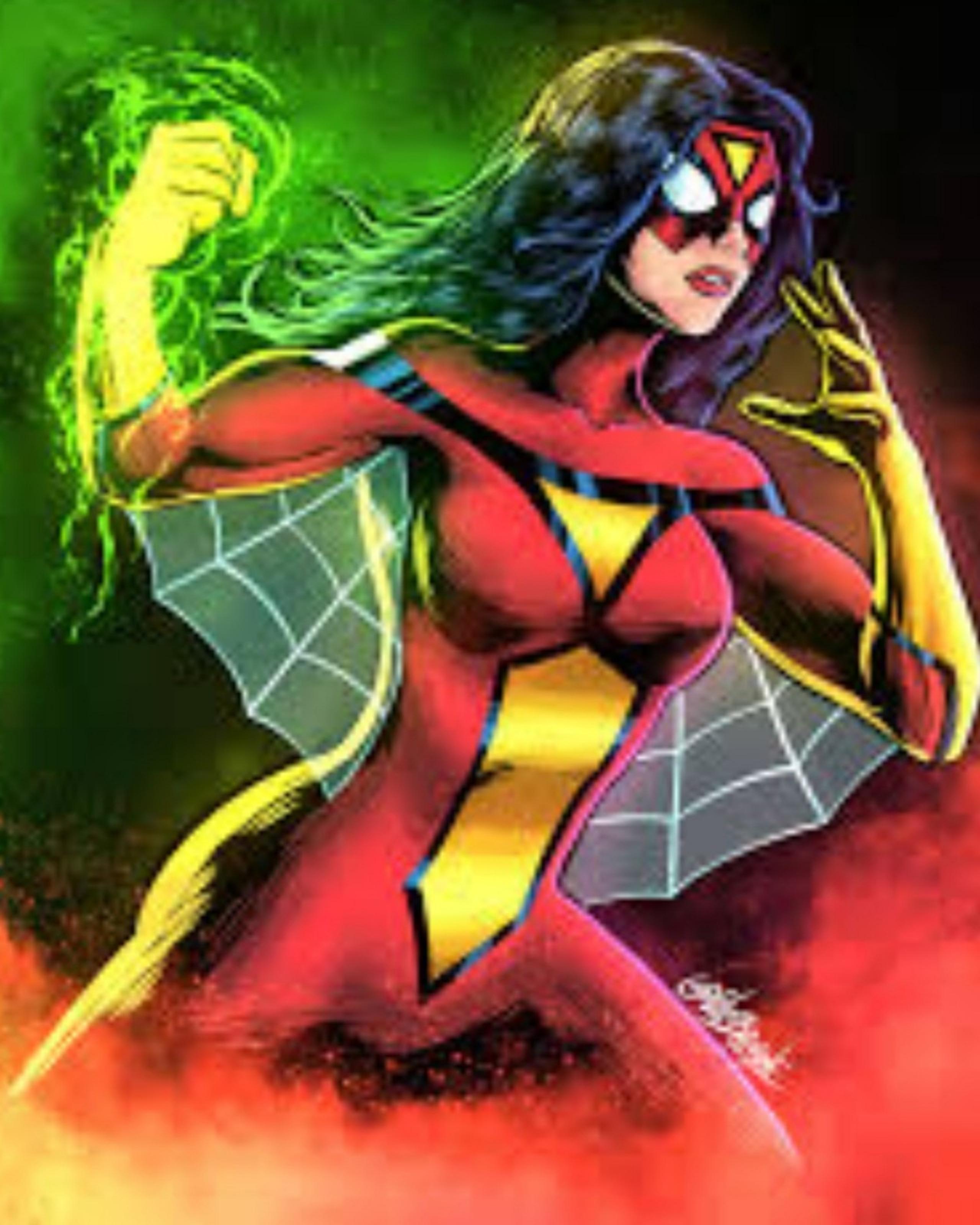 2560x3200 Spider Woman Jessica Drew 8x10 Photo