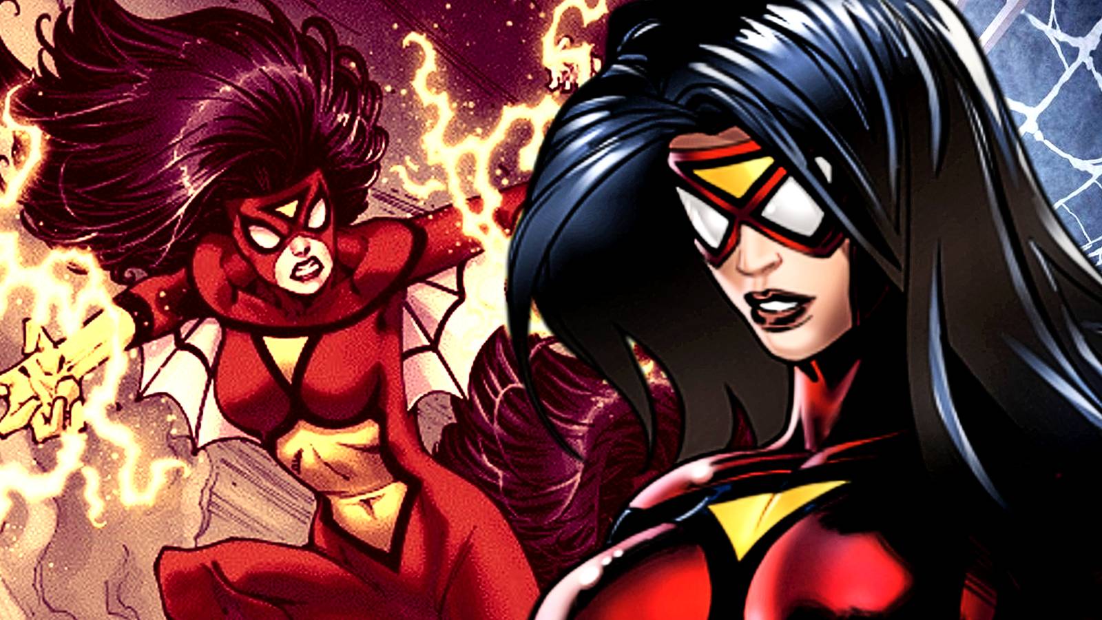 1600x900 Spider Woman's New Black & White Costume Is One Of Her Coolest Ever