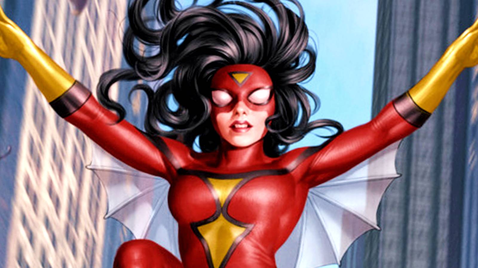 1600x900 Spider Woman Redefines The Meaning Of Her Iconic Red & Yellow Costume