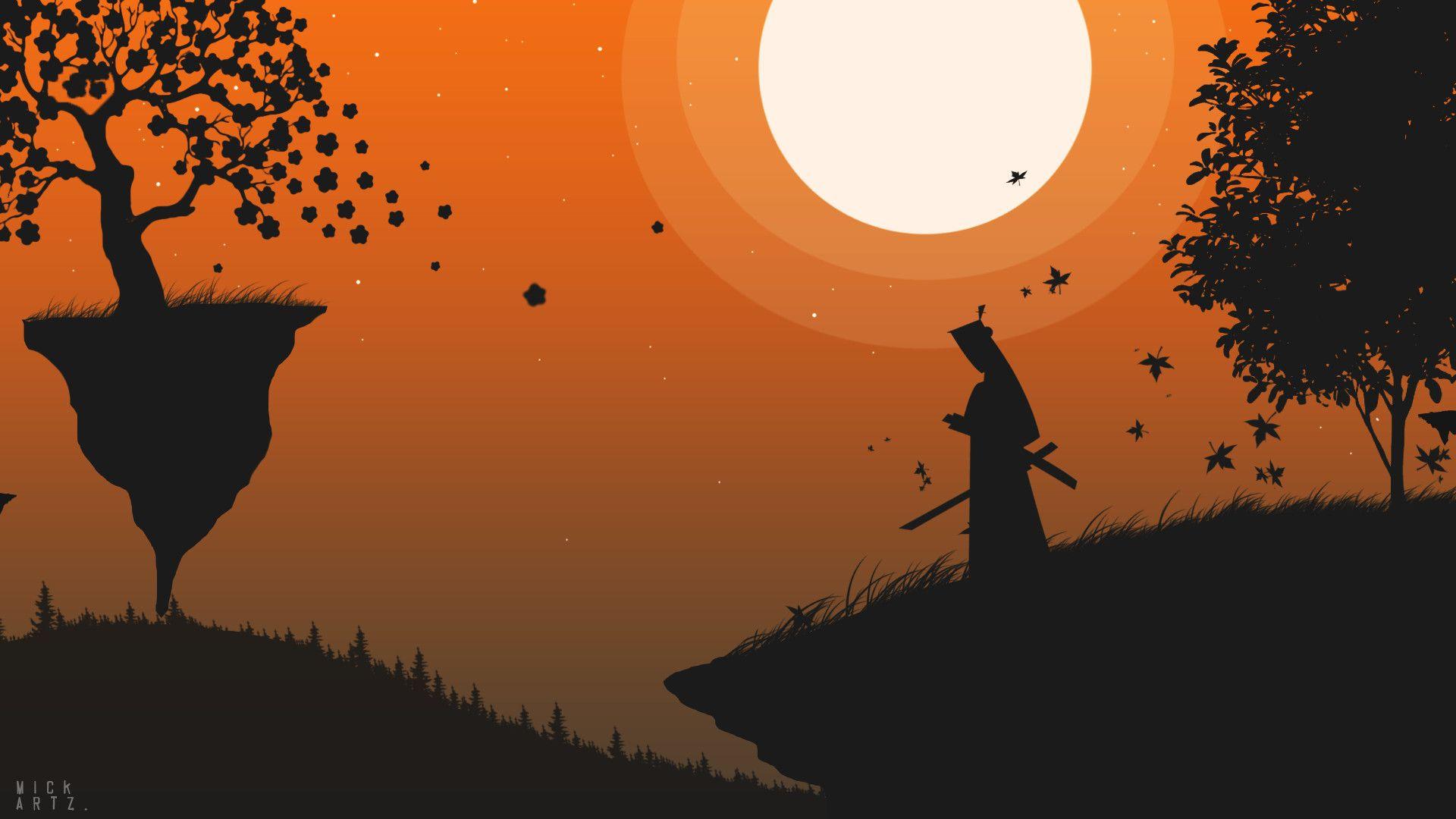 1920x1080 Samurai Wallpaper, Mick Artz